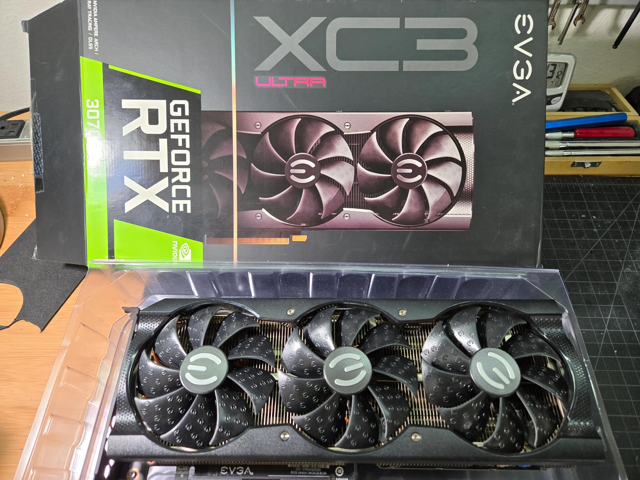EVGA nVidia RTX 3070 XC3 Ultra 8GB