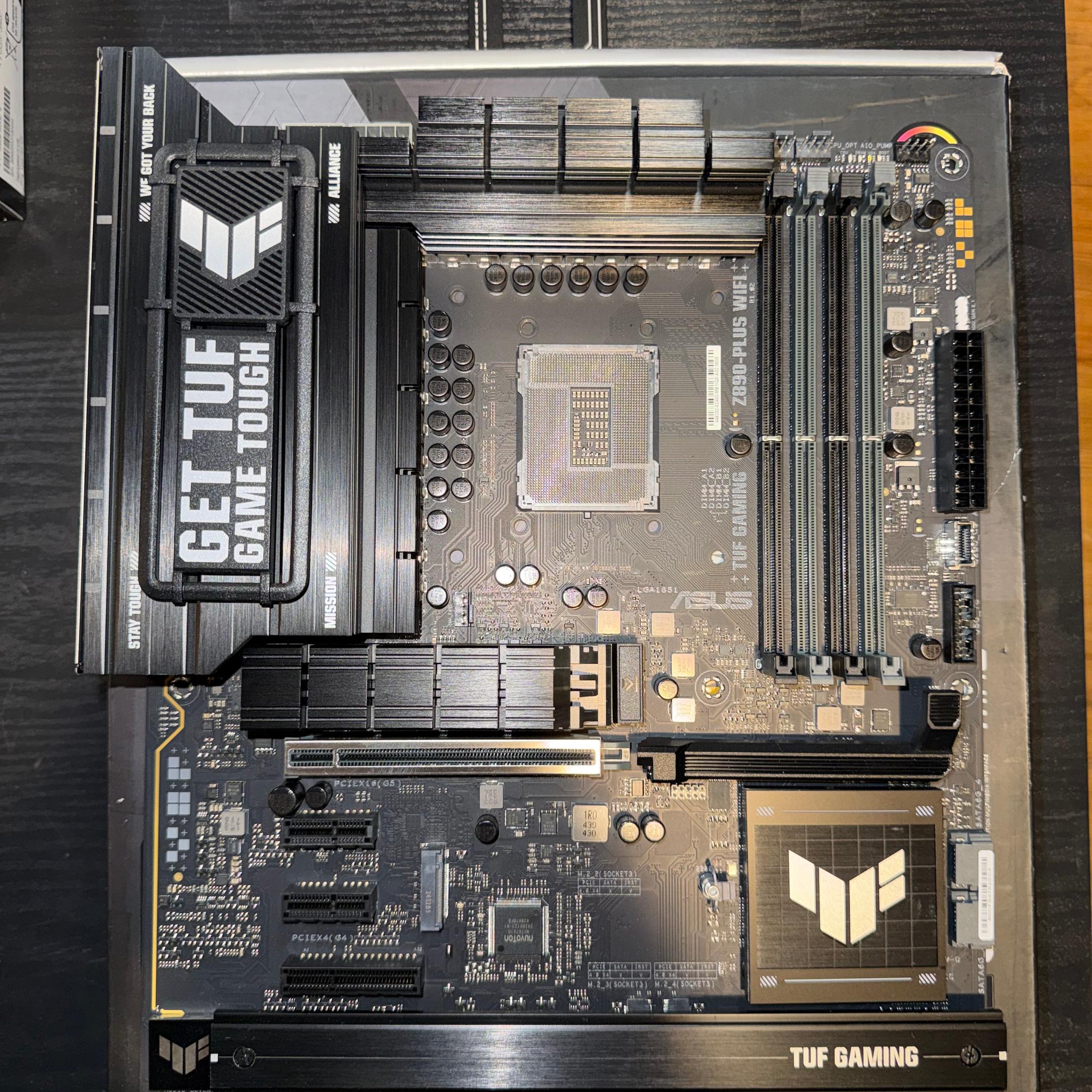 Intel Core Ultra 7 270K Plus| ASUS TUF Z890 Gaming PLUS WIFI