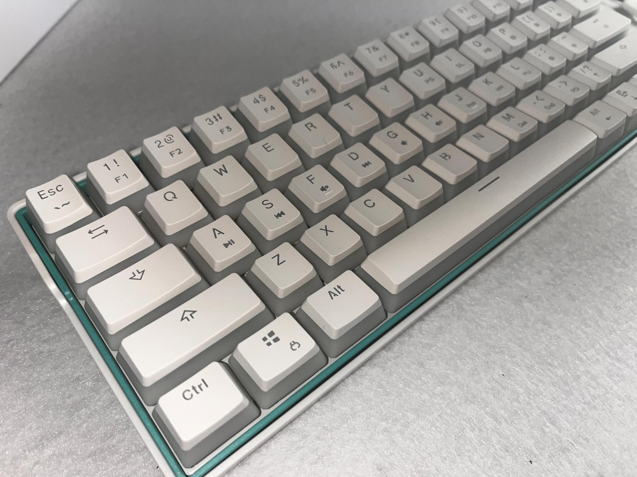 60% Mechanical Keyboard RGB Wired Keyboard PC/Mac Hot-Swappable Mechanical H&J Brown Switches.