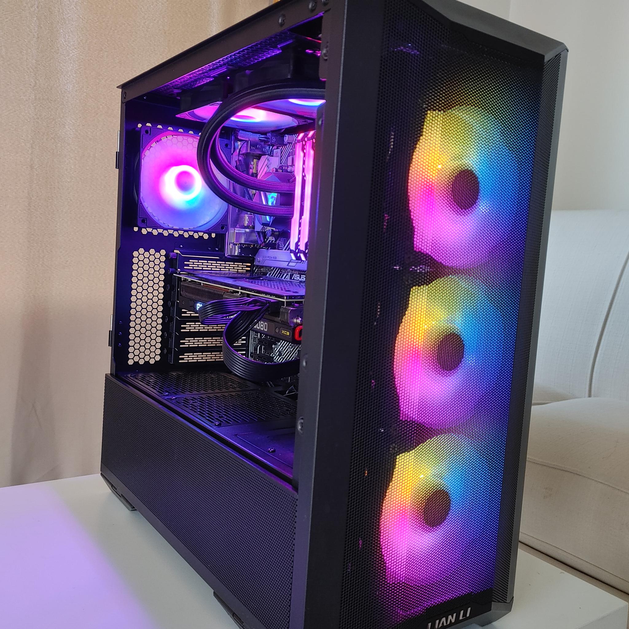High End Gaming PC i9-11900 RTX 3080 16GB RAM 1TB SSD 3TB HDD