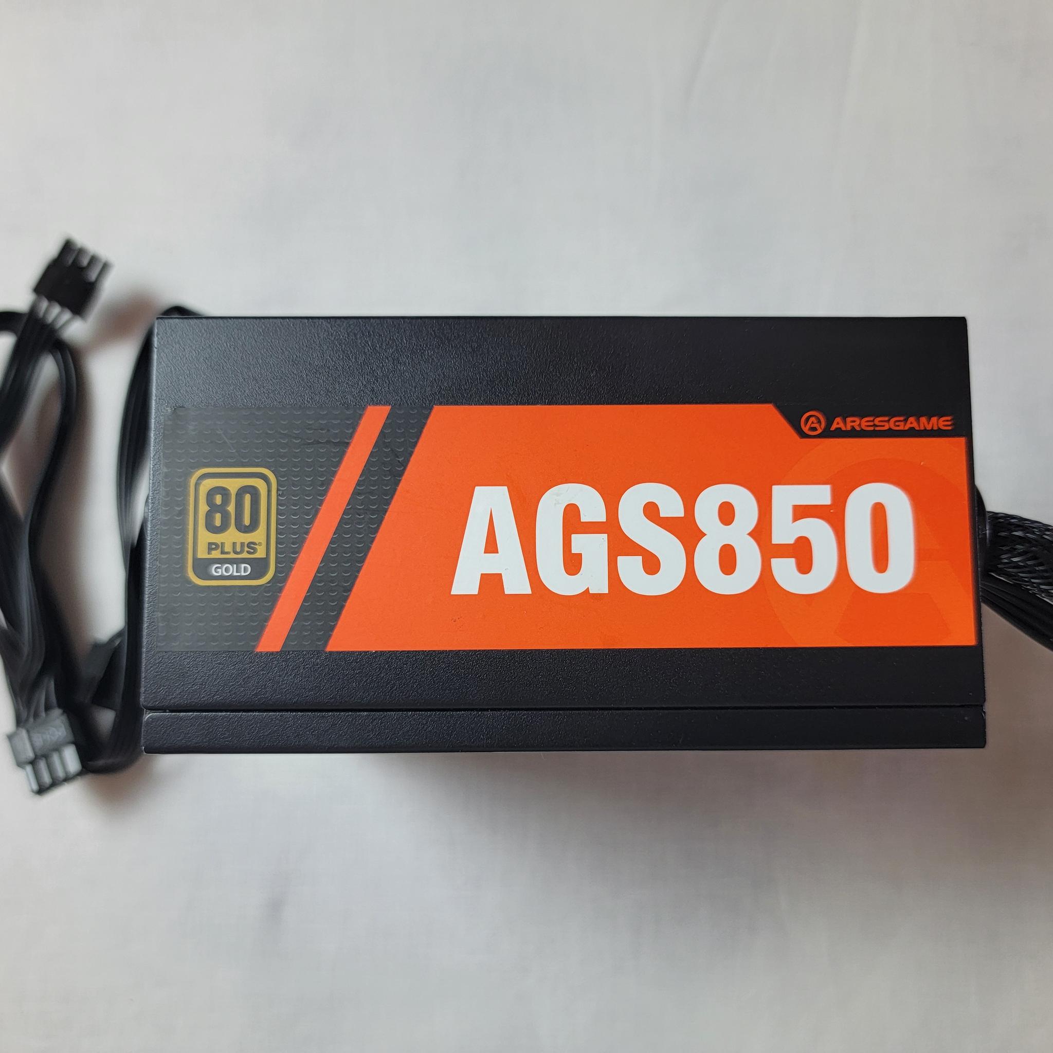 Aresgame AGS850 850W Gold Modular Power Supply (For Parts)