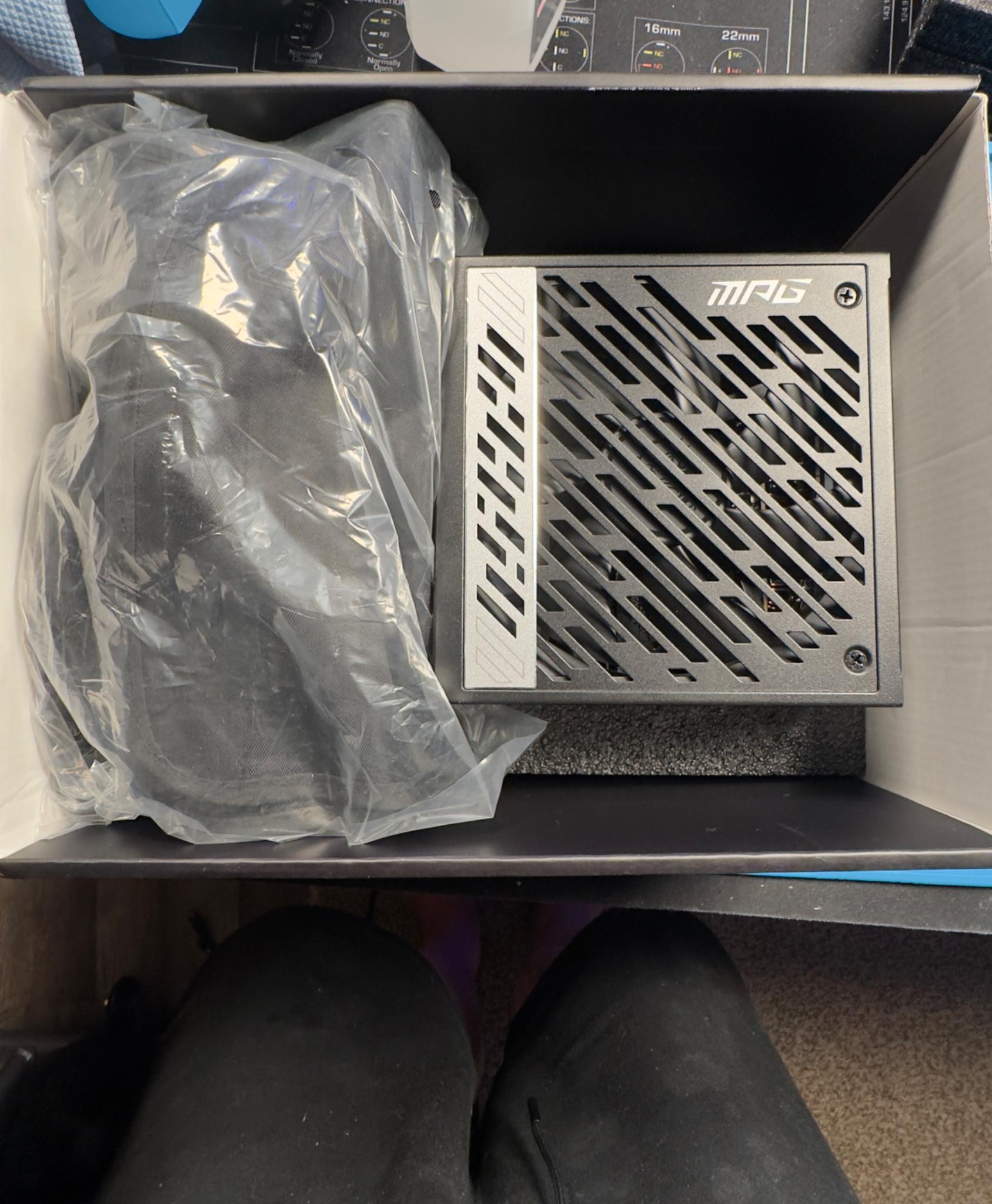 High End MSI PSU 1000w a1000g PCIE 5.0/ATX3.0 gently used 8+ year warranty!
