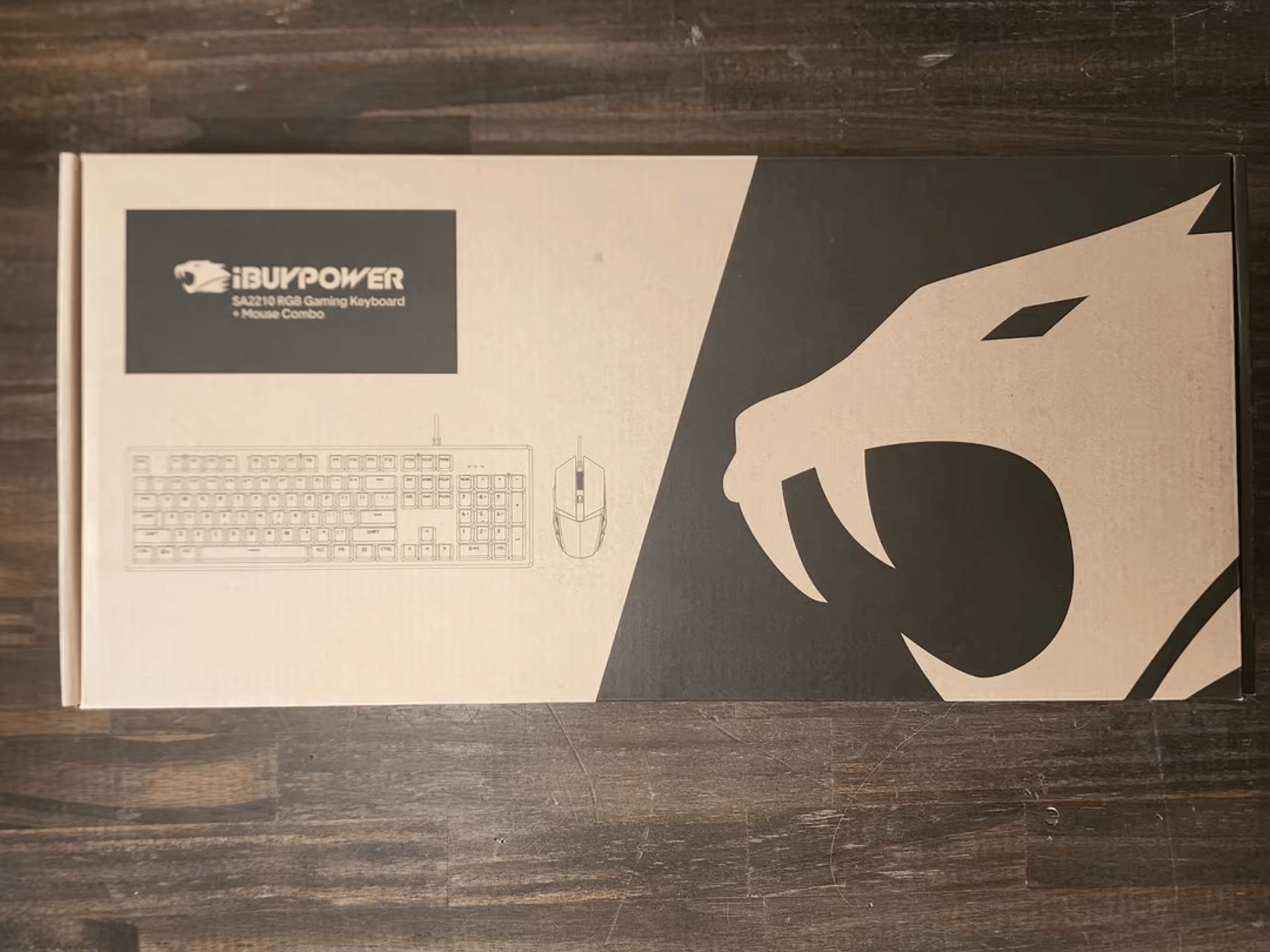 IBuyPower RGB Keyboard and Mouse Combo SA210