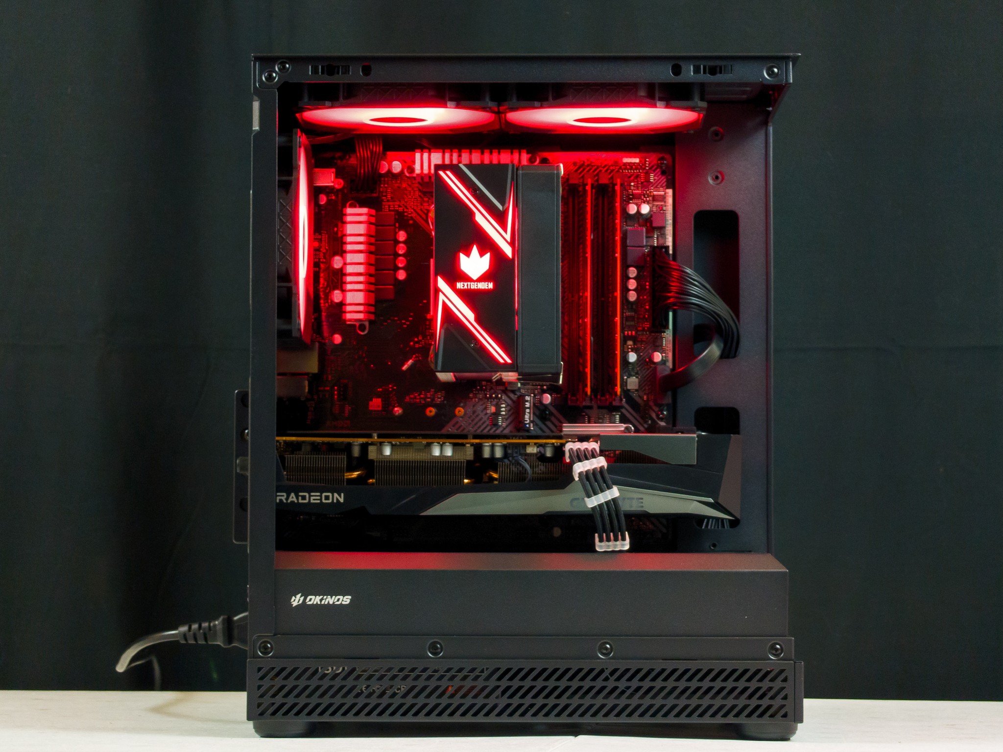 ❤️🖤 RX 7600 / Ryzen 5 3600 / 16GB Gaming PC 🖤❤️