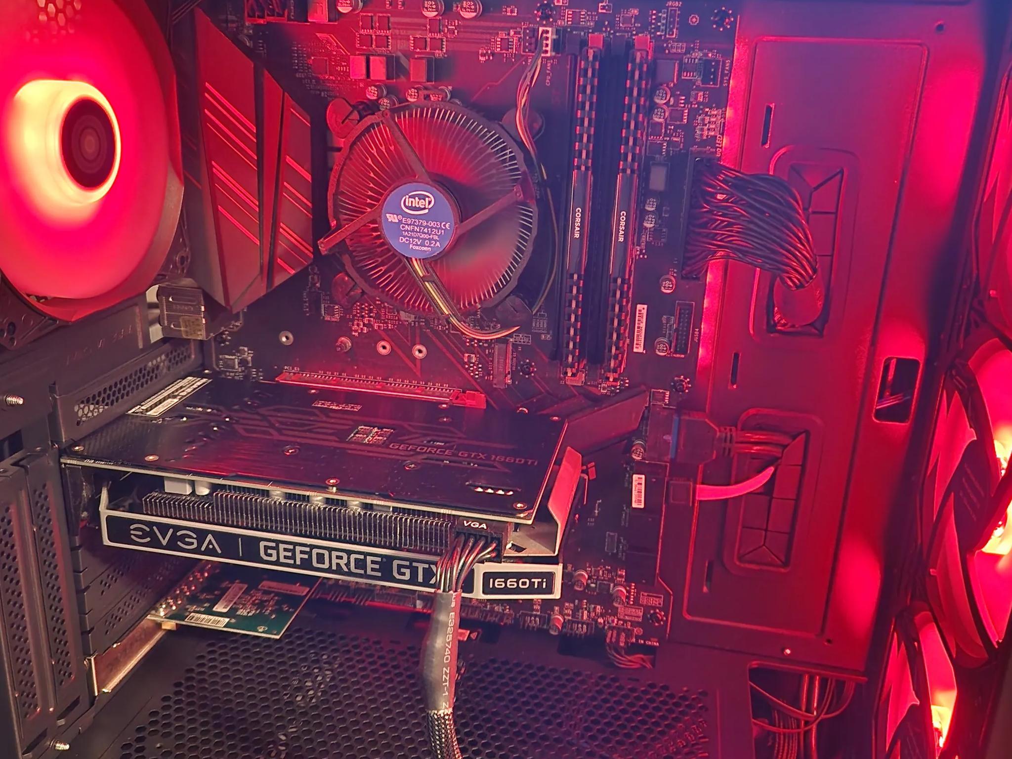 THE RED MONSTER IV GTX 1660TI/Intel I5-8600K