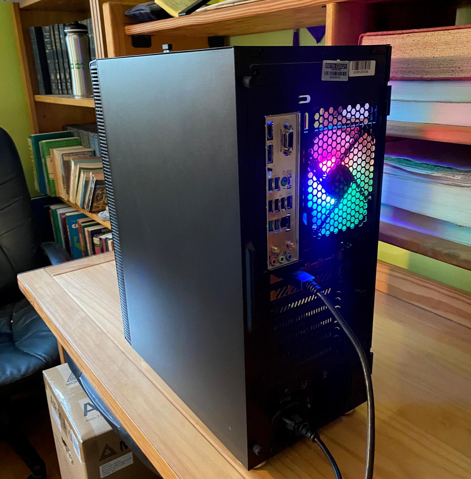 Custom-Built Gaming PC, 16GB RAM, 1 TB Storage, 6-core AMD Ryzen-5 7600X CPU, 16 GB VRAM