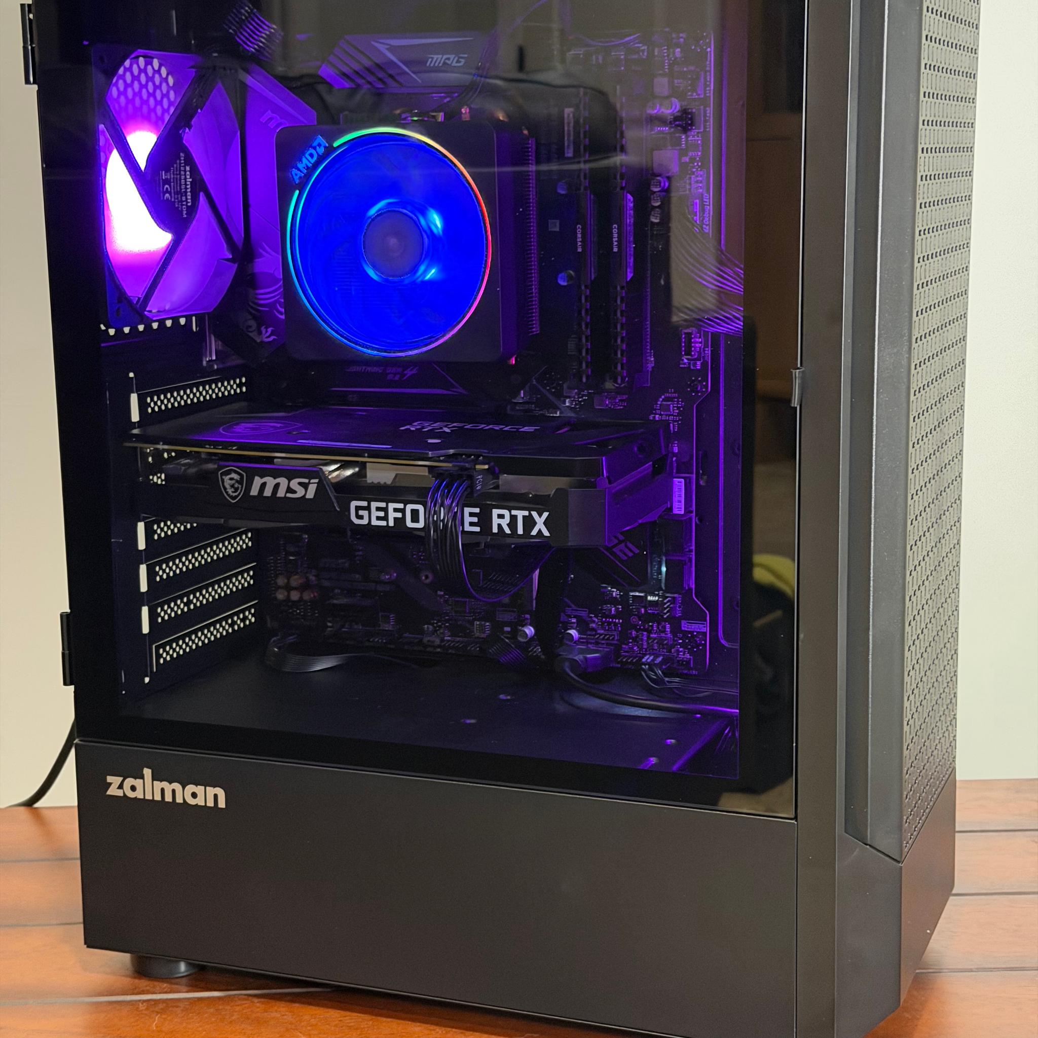 RTX 3060 Ti Gaming PC - Runs Great, Ready to Play