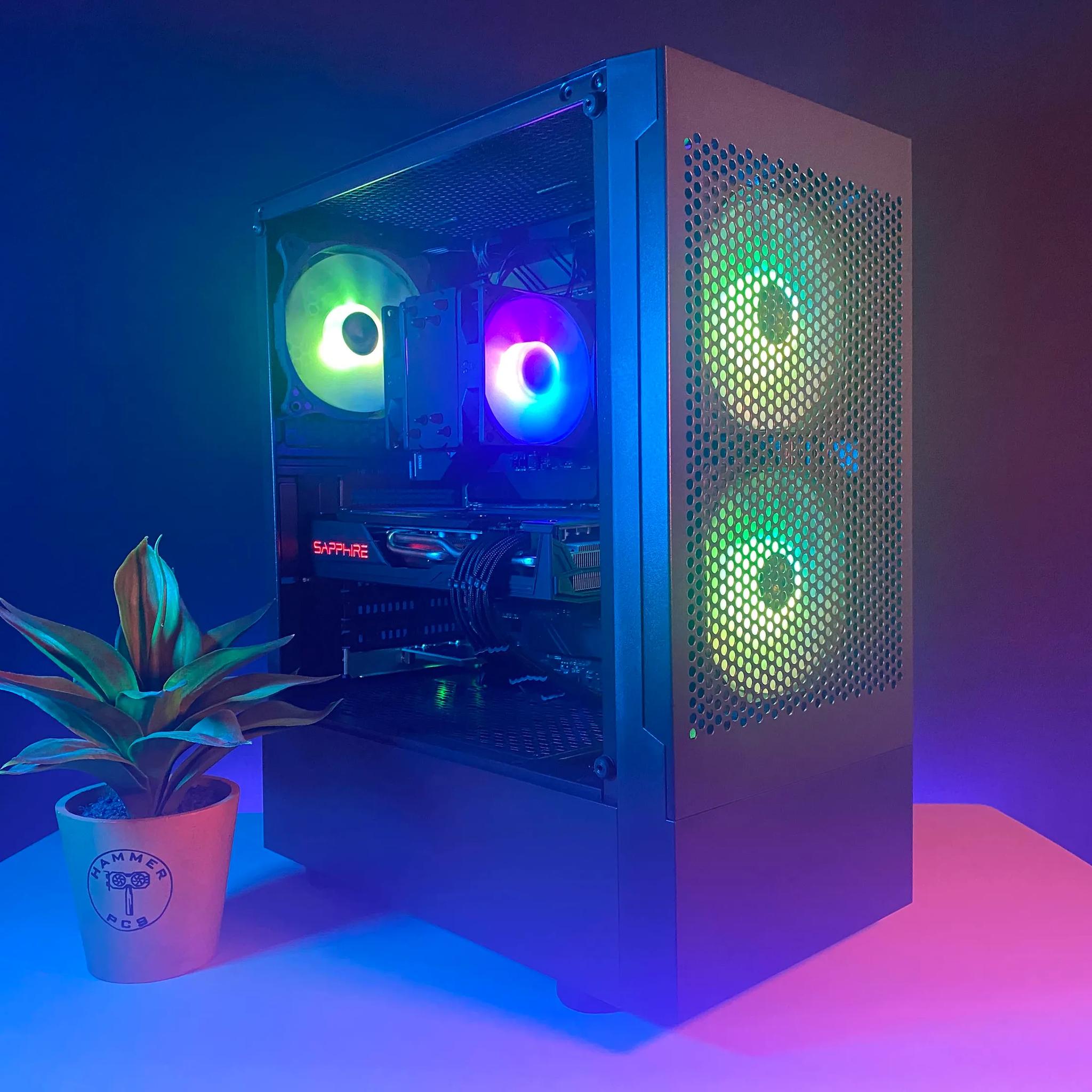 🌠 Ryzen 3600 + RX 5700 XT Windows 11 Gaming PC 🌠 | Fortnite, CoD, Cyberpunk, RDR2, GTA, more!