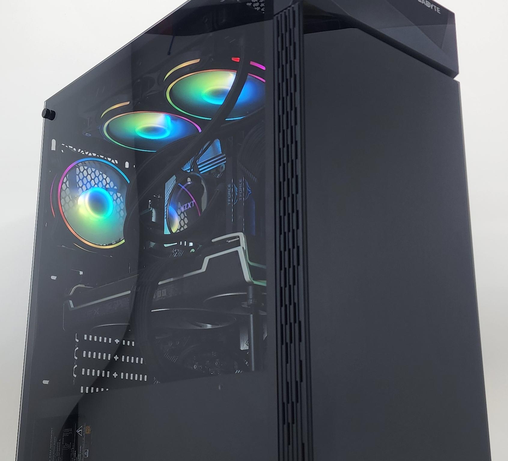 Gaming PC Ryzen 7 5700X 16GB RAM 500GB SSD RX 6750 XT 12GB Windows 11 Computer