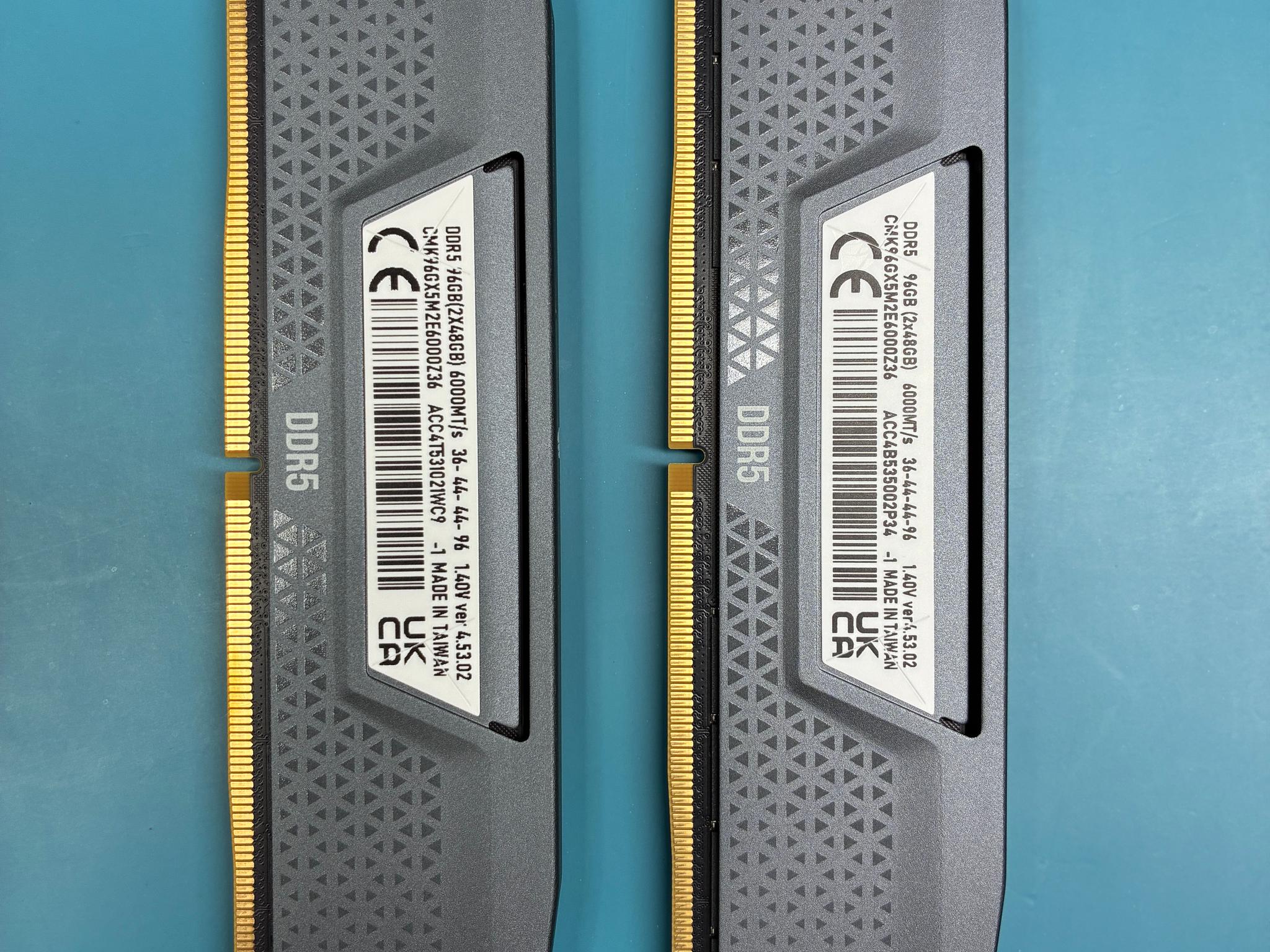 Corsair Vengeance DDR5 96GB kit (Memory)