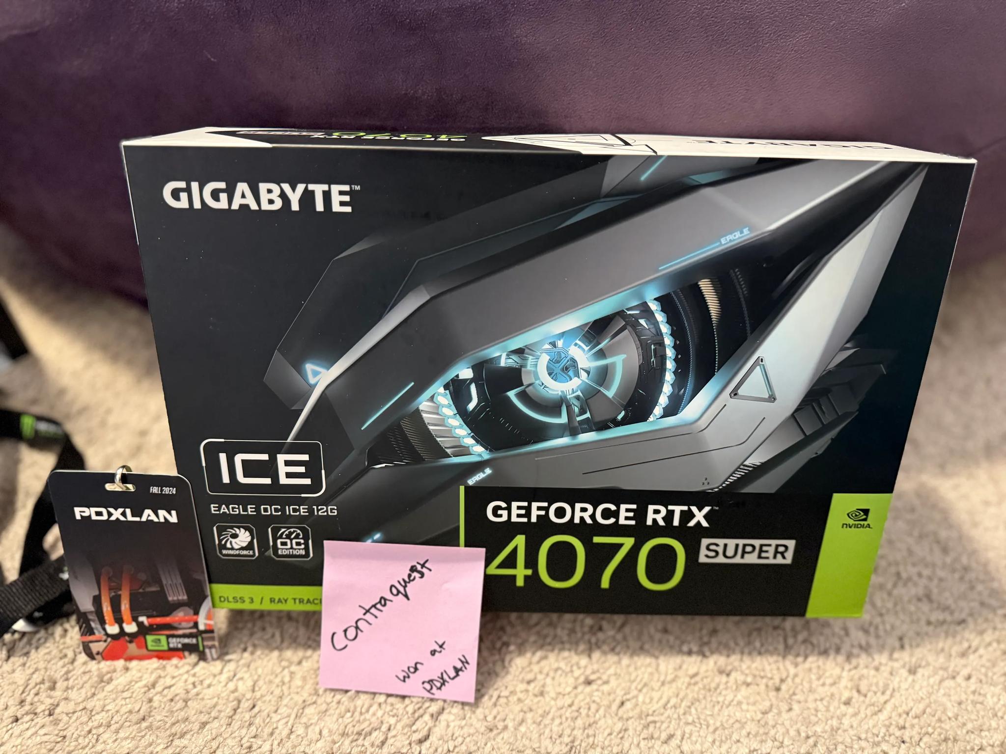 Nvidia RTX 4070 Super Eagle ICE
