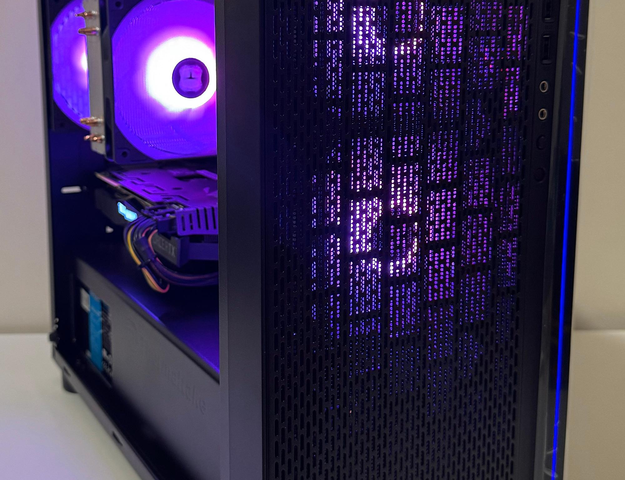 AMD Ryzen 5 32GB RAM 1TB SK Hynix NVMe SSD GeForce RTX 2070 SUPER Thermaltake Case Gaming PC