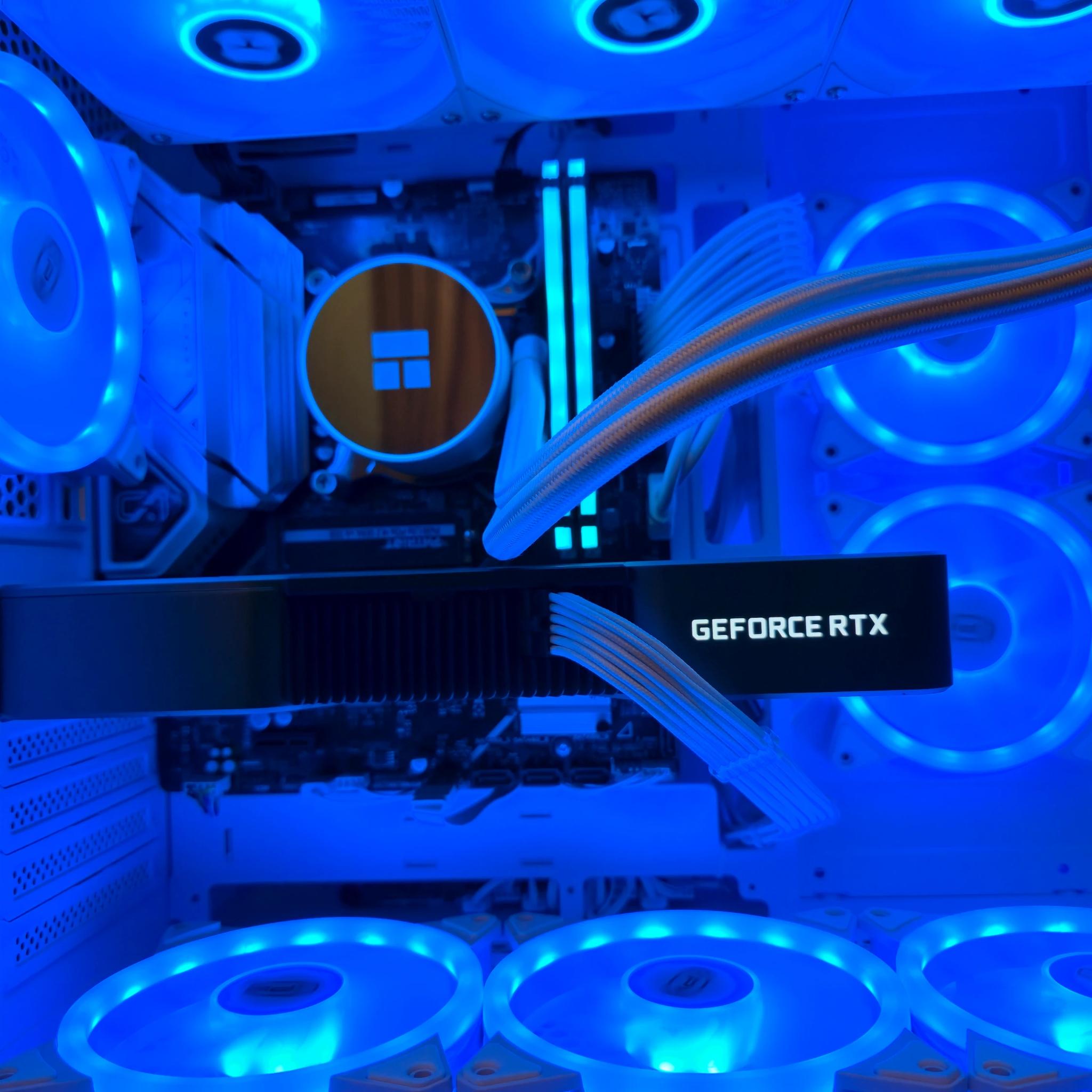 ⚪️🚀 1440P GAMING PC | RTX 3080 FE | INTEL I7-12700KF | 16GB RAM | 1TB SSD 🚀⚪️