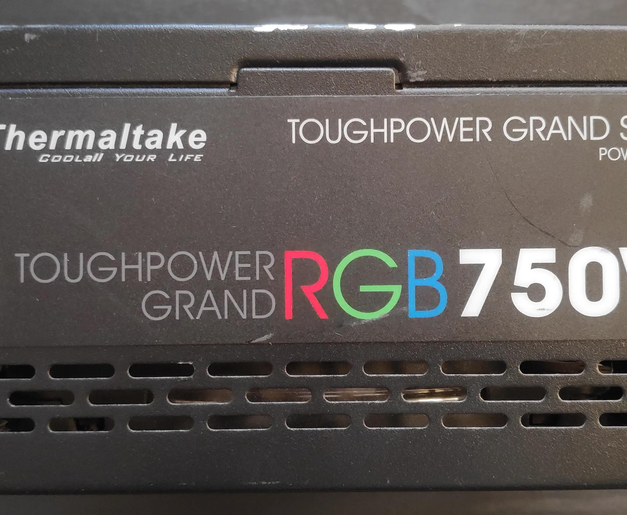 Thermaltake Toughpower Grand RGB 750W, Fully Modular 80 Plus Gold Power Supply