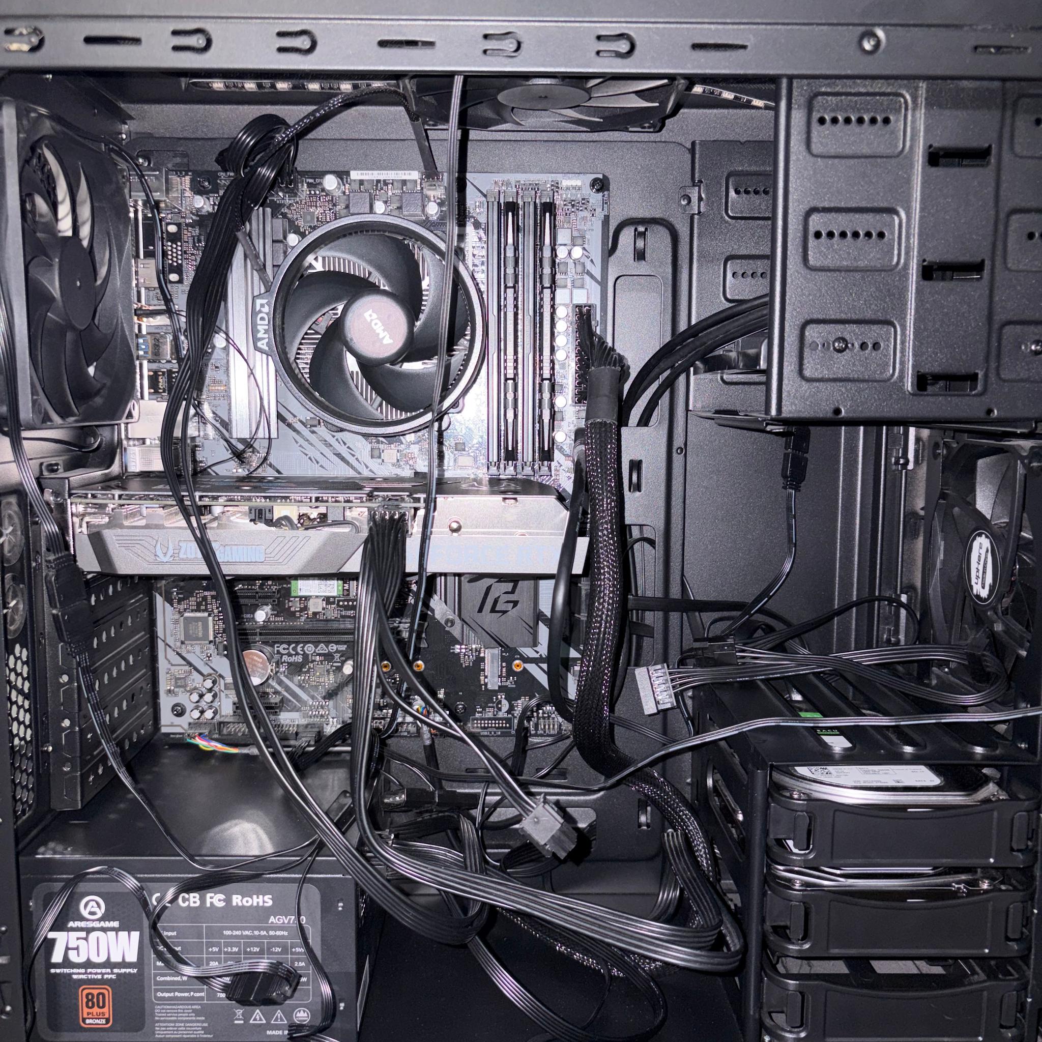 1080p Gaming PC - RTX 3050 | Ryzen 5 3600 | 48GB RAM | RGB