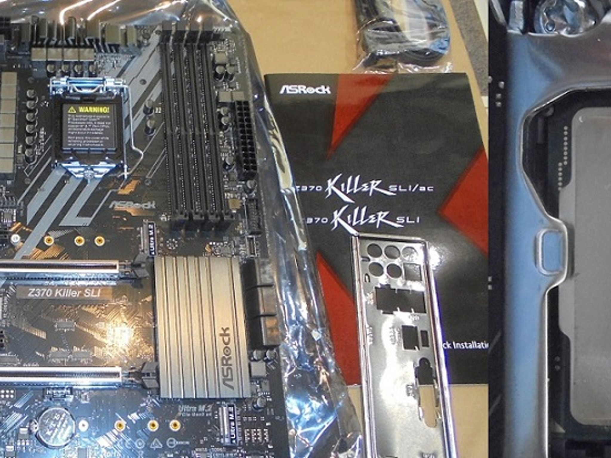 NEW Phantecs Eclipse G360A/NEW Asrock Z370/I5-9600K/Corsair 16GB 3000 MTs/NEW 650W Gold PSU