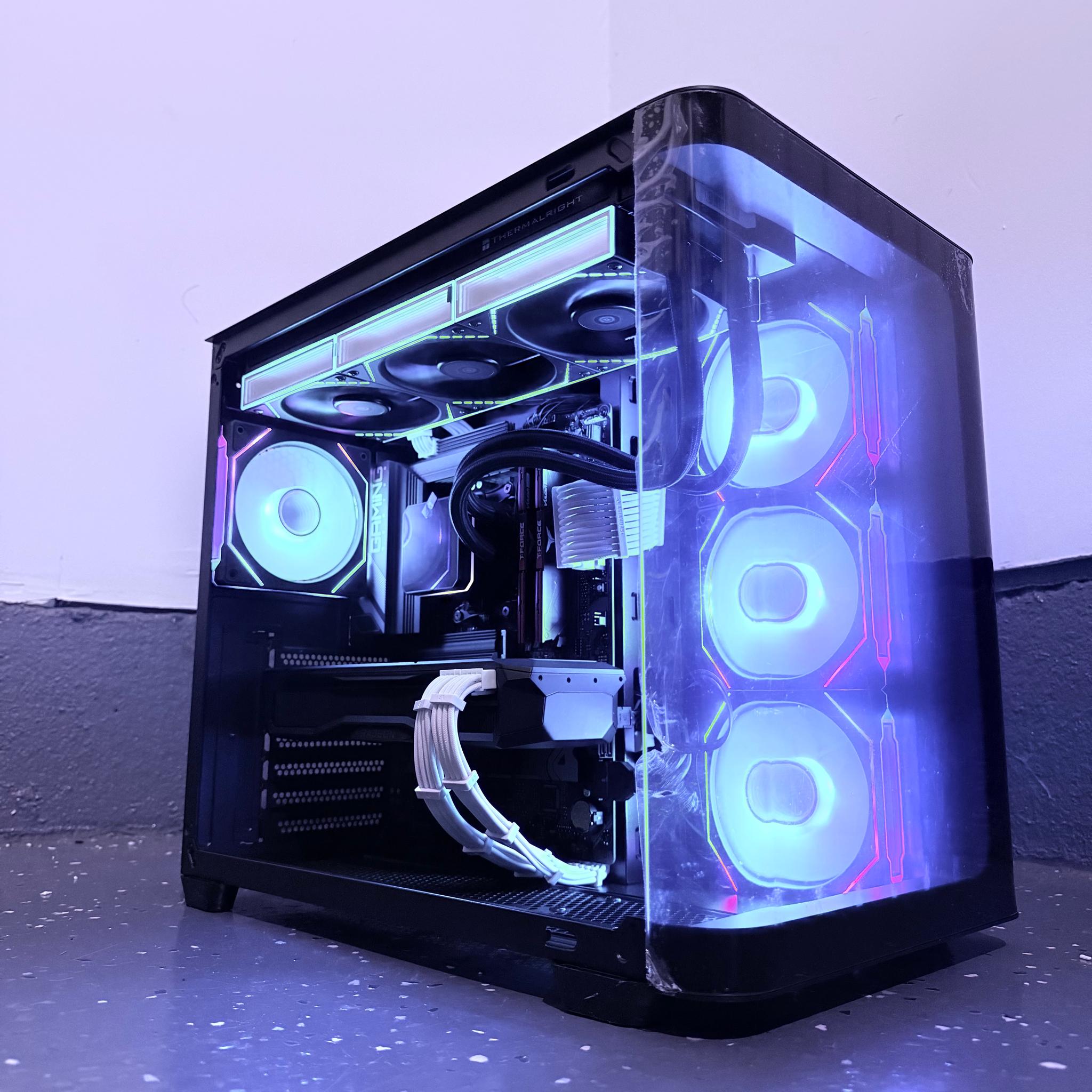 ❄️"Polar Flux"🌈 | 4K Gaming | RX 7900 XT 20GB | Ryzen 7 7800X3D | 32GB DDR5 | 3TB Storage