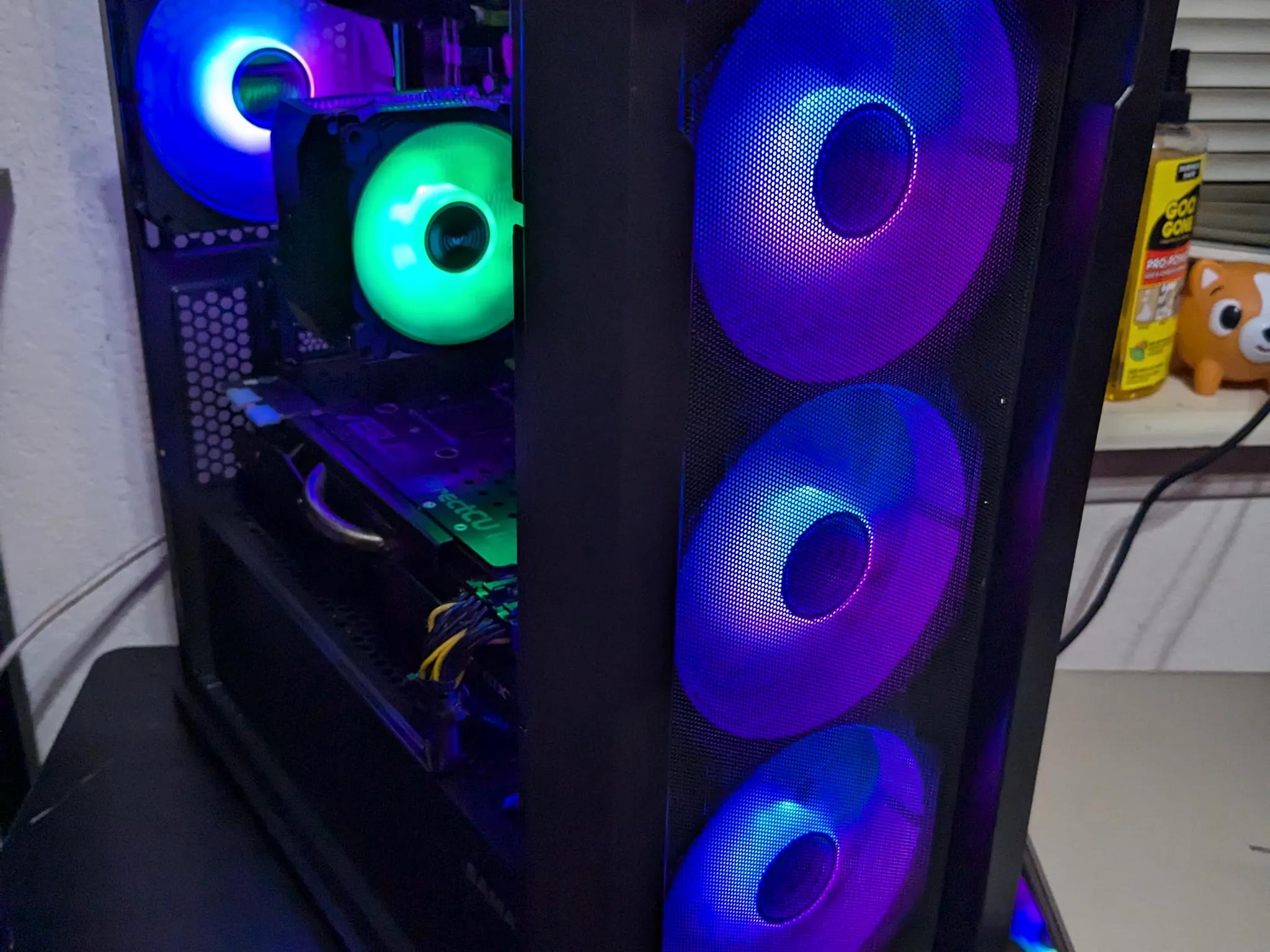 FREE SHIP ~ Intel 8 Core Xeon, 16GB RAM, GTX 980 4GB, 512GB SSD, Win10, Wifi, RGB Infinity Fans