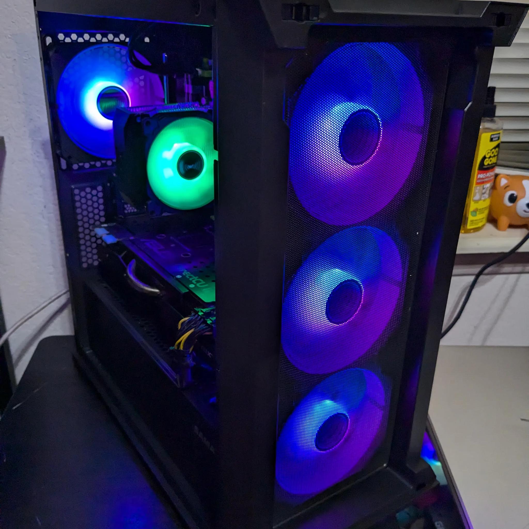 FREE SHIP ~ Intel 8 Core Xeon, 16GB RAM, GTX 980 4GB, 512GB SSD, Win10, Wifi, RGB Infinity Fans