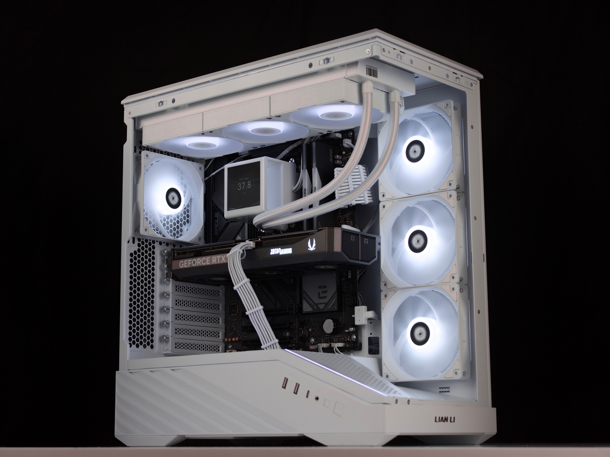 ❄️🧊💎 | Clean 1440P Gaming PC | RTX 5070 12GB, Ryzen 5 9600X, 32GB DDR5 RAM, 1TB NVMe SSD | ❄️🧊💎