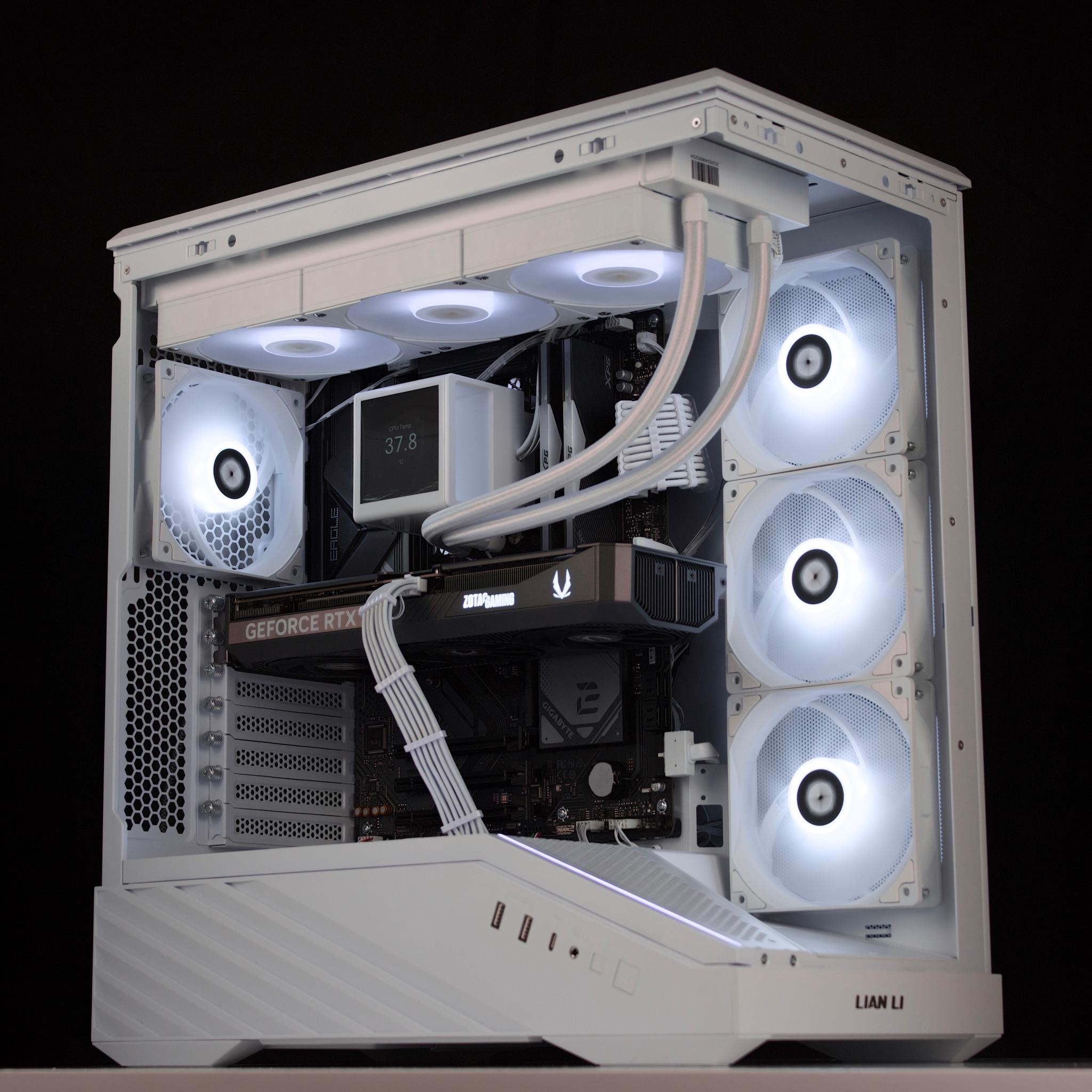 ❄️🧊💎 | Clean 1440P Gaming PC | RTX 5070 12GB, Ryzen 5 9600X, 32GB DDR5 RAM, 1TB NVMe SSD | ❄️🧊💎