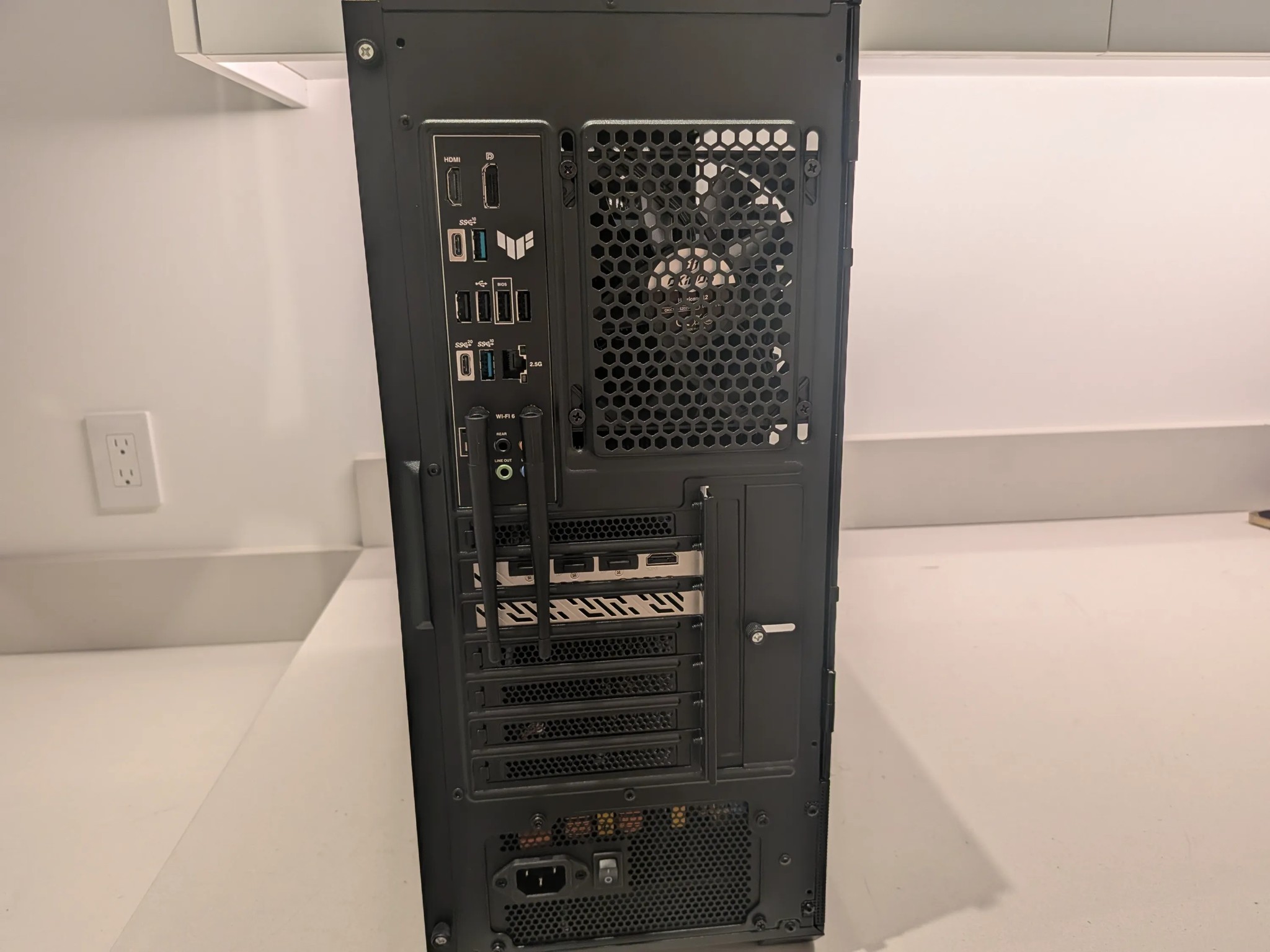 Walnut Wood & Noctua Gaming PC - AMD Ryzen 5 7500F, Radeon RX 7800XT, 32 GB DDR5, 2 TB SSD