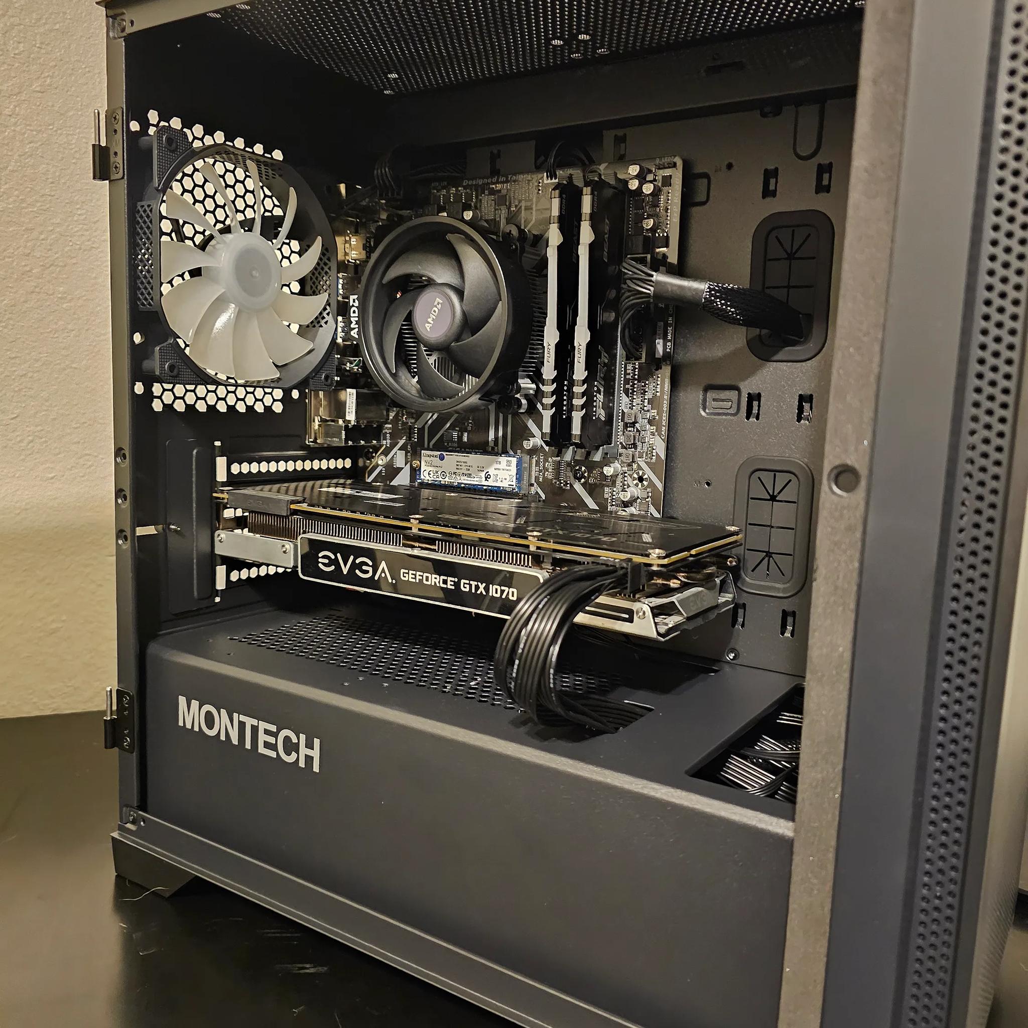 Ryzen 5 2600 gtx 1070