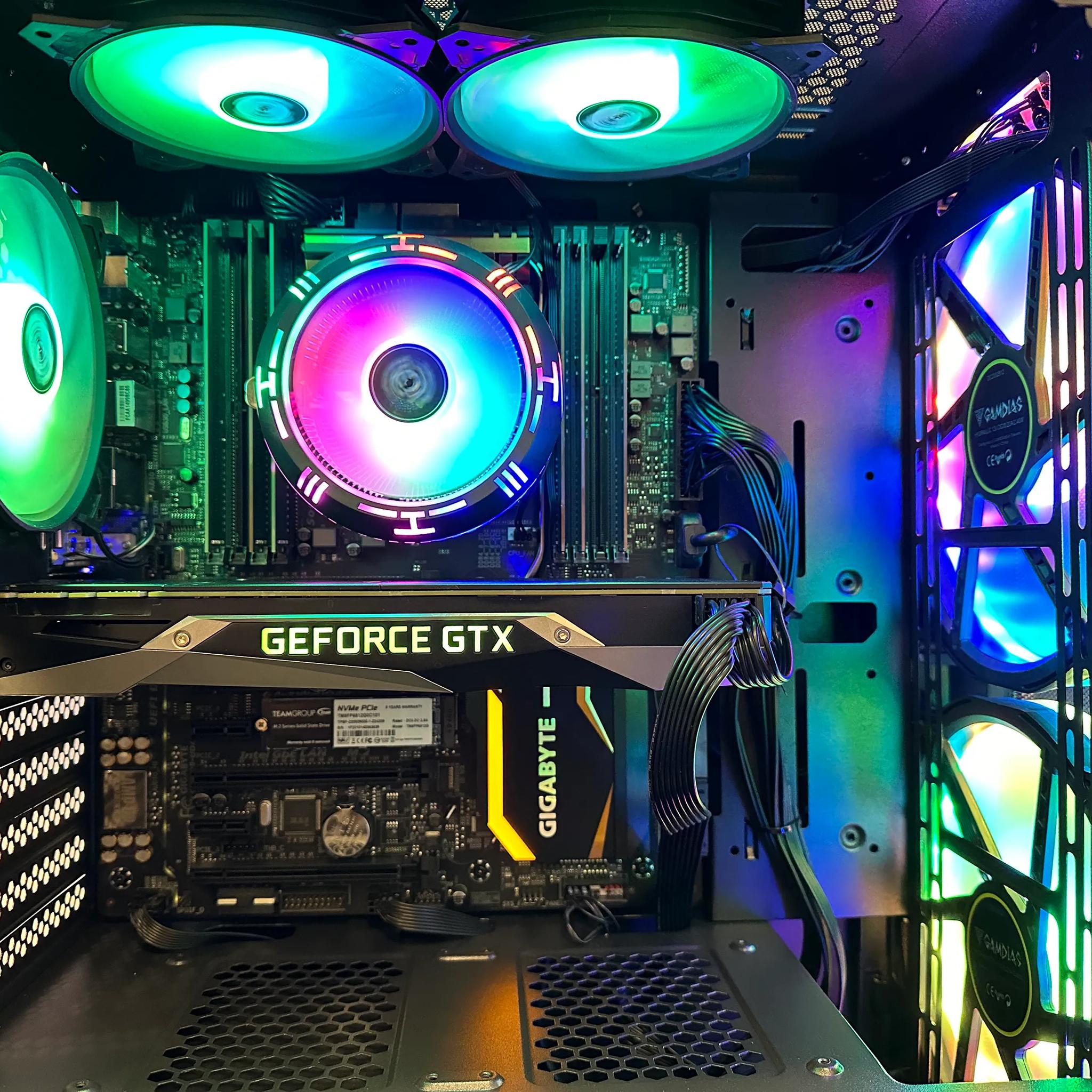 🏅Starter Gaming PC🏅 Intel Xeon E5 2640 V3 8 cores -Nvidia GTX 980 4GB-16GB DDR4 RAM-512GB NVME