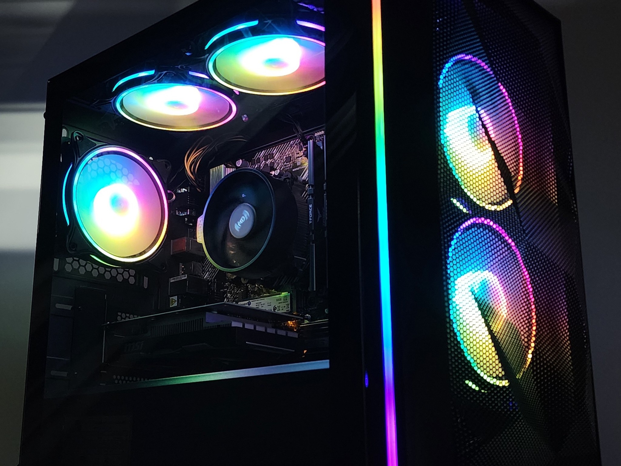 Gaming PC Ryzen 3 4100 16GB RAM 500GB SSD GTX 1650 4GB Windows 11 Computer