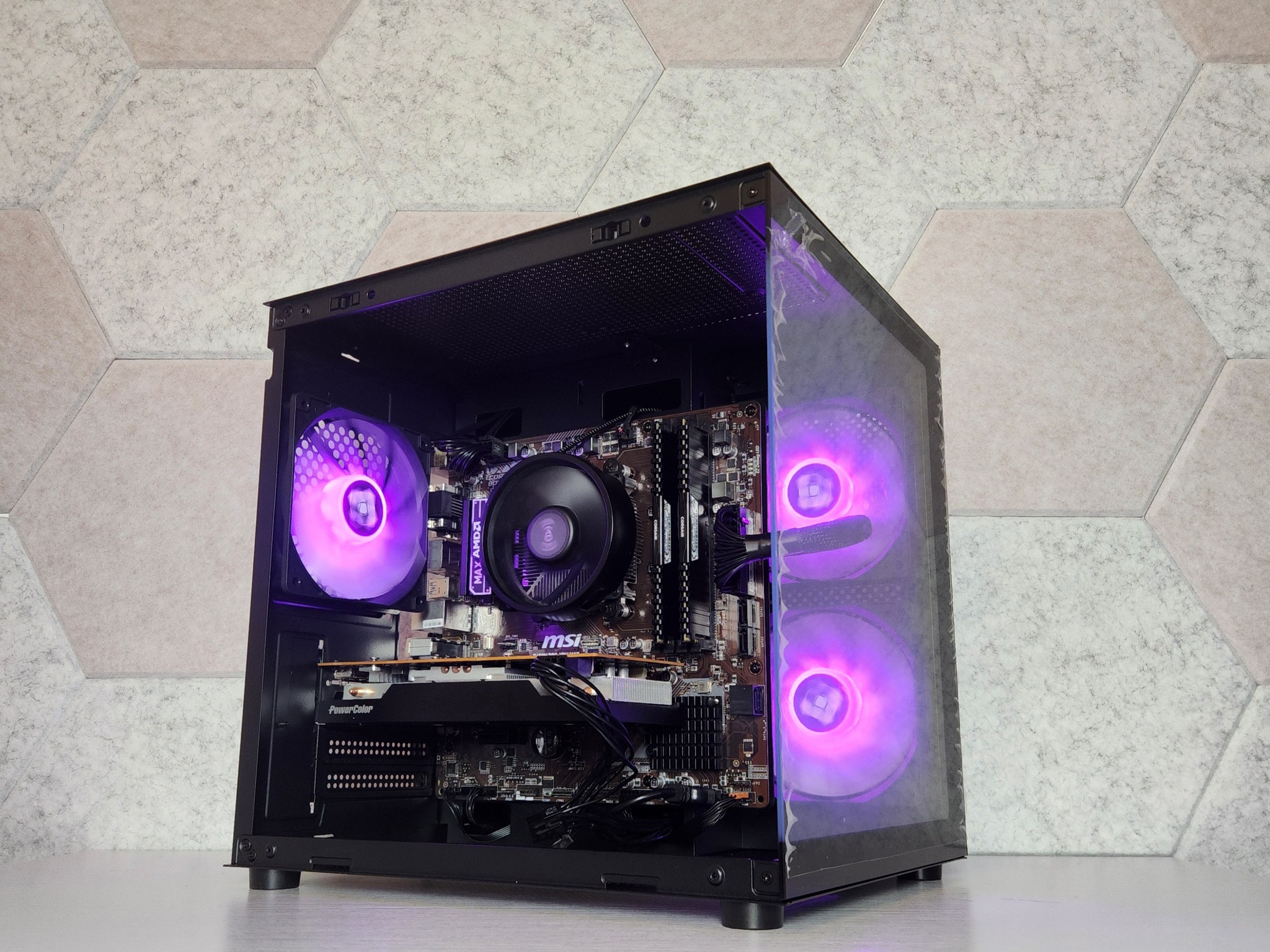 🔴⚫AMD Gaming PC | RX 6600 8GB | Ryzen 5 3600 | 16GB RAM | 1TB NVMe SSD | FREE SHIPPING | WIFI/BT