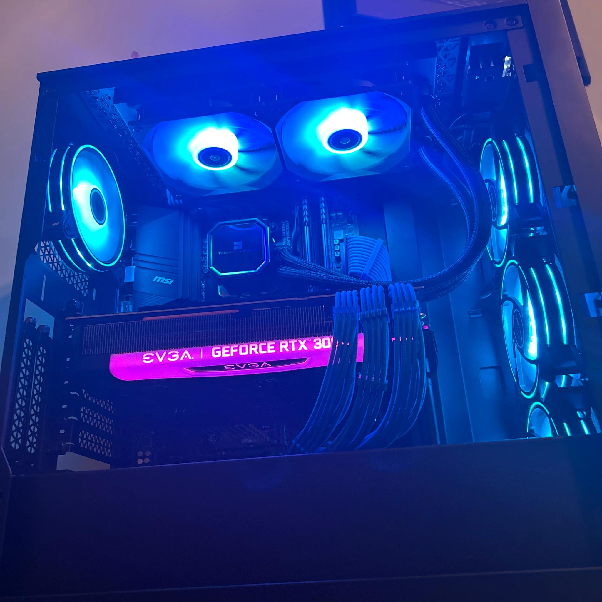RTX 3080 /5600X Custom 1440P Gaming/streaming PC