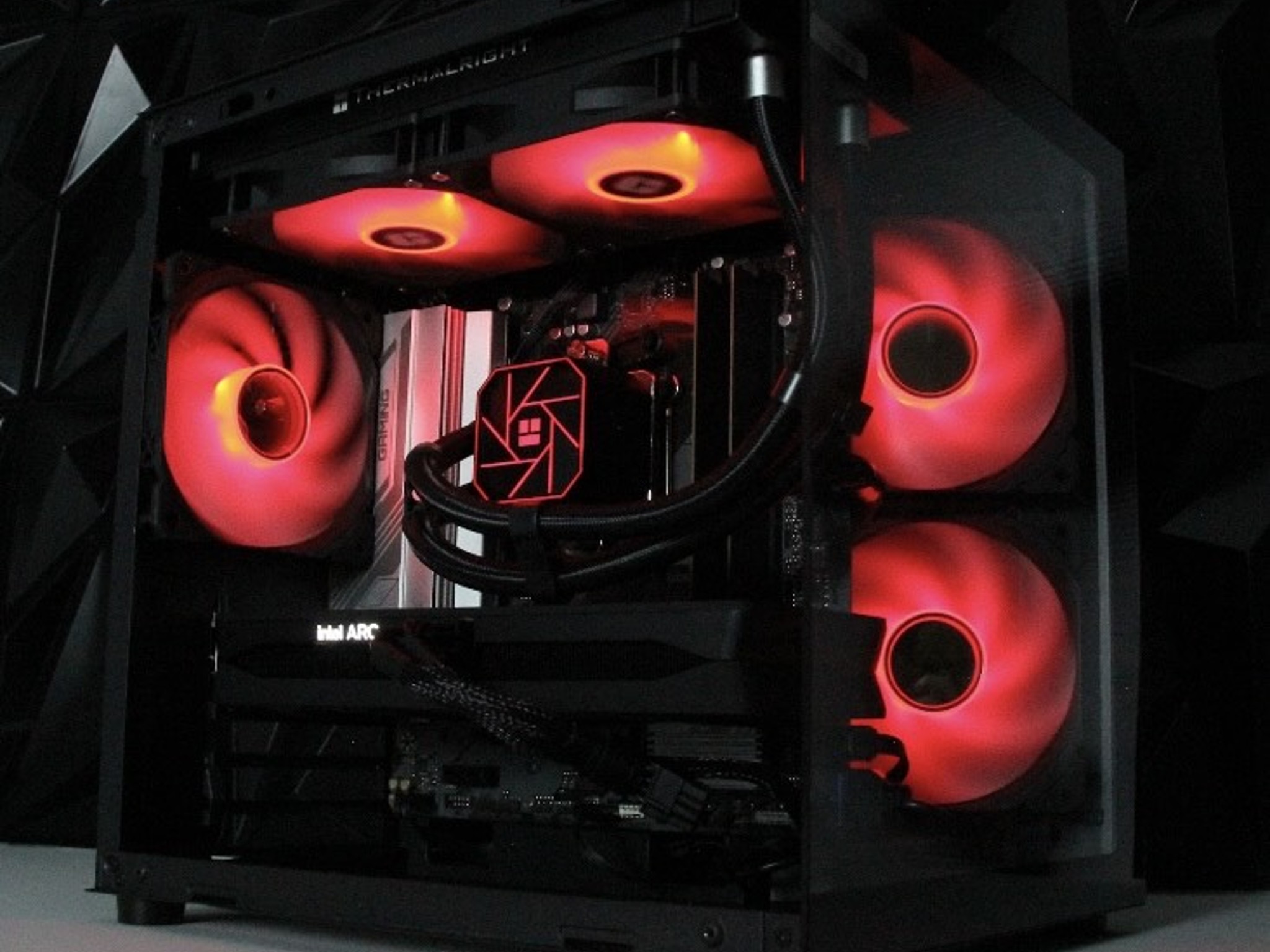 ALL NEW PARTS RYZEN 5 7600X INTEL ARC B580 CLEAN RGB GAMING PC