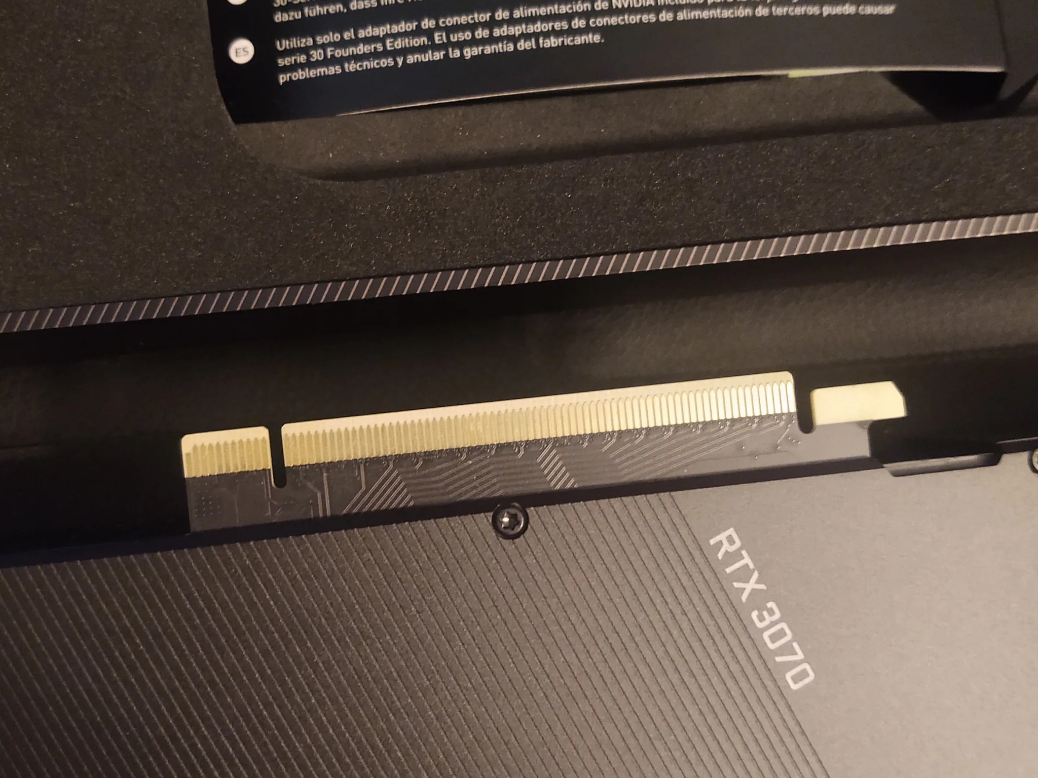Nvidia 3070 FE (Founder's Edition) Like New, and Bought New
