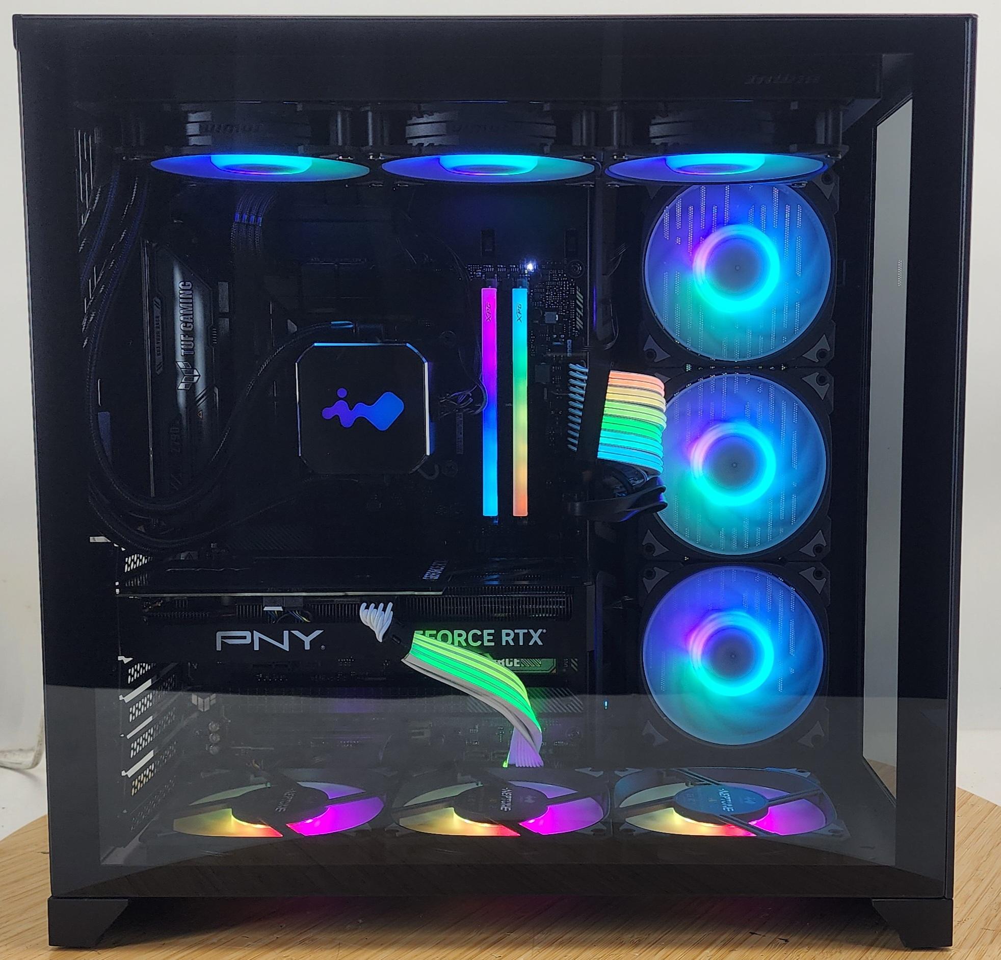 Gaming PC i7-14700KF 32GB RAM 1TB SSD RTX 4070 12GB Windows 11 Computer
