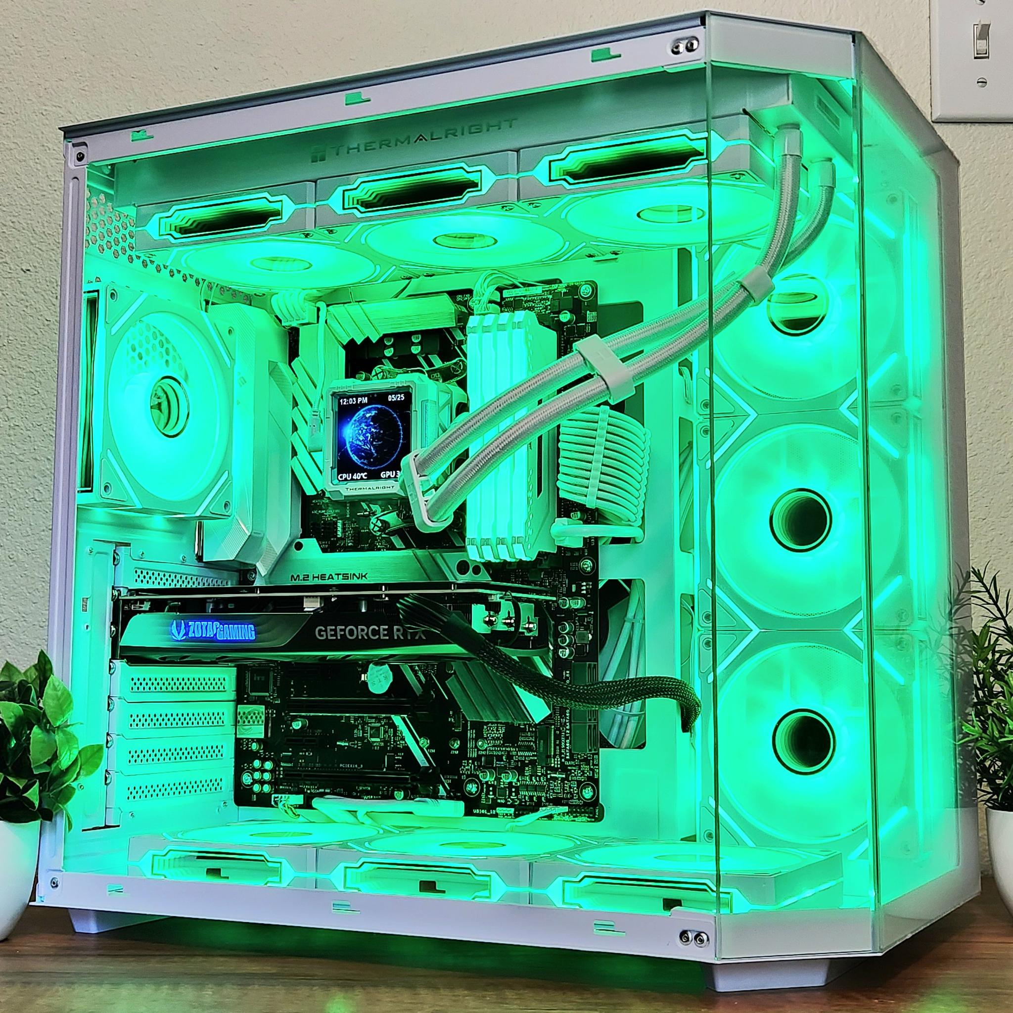RTX 4070 Super | Ryzen 9 5900X | 32GB RAM | 1TB NVMe | WINDOWS 11 Pro |❄️The Arctic Sentinel❄️