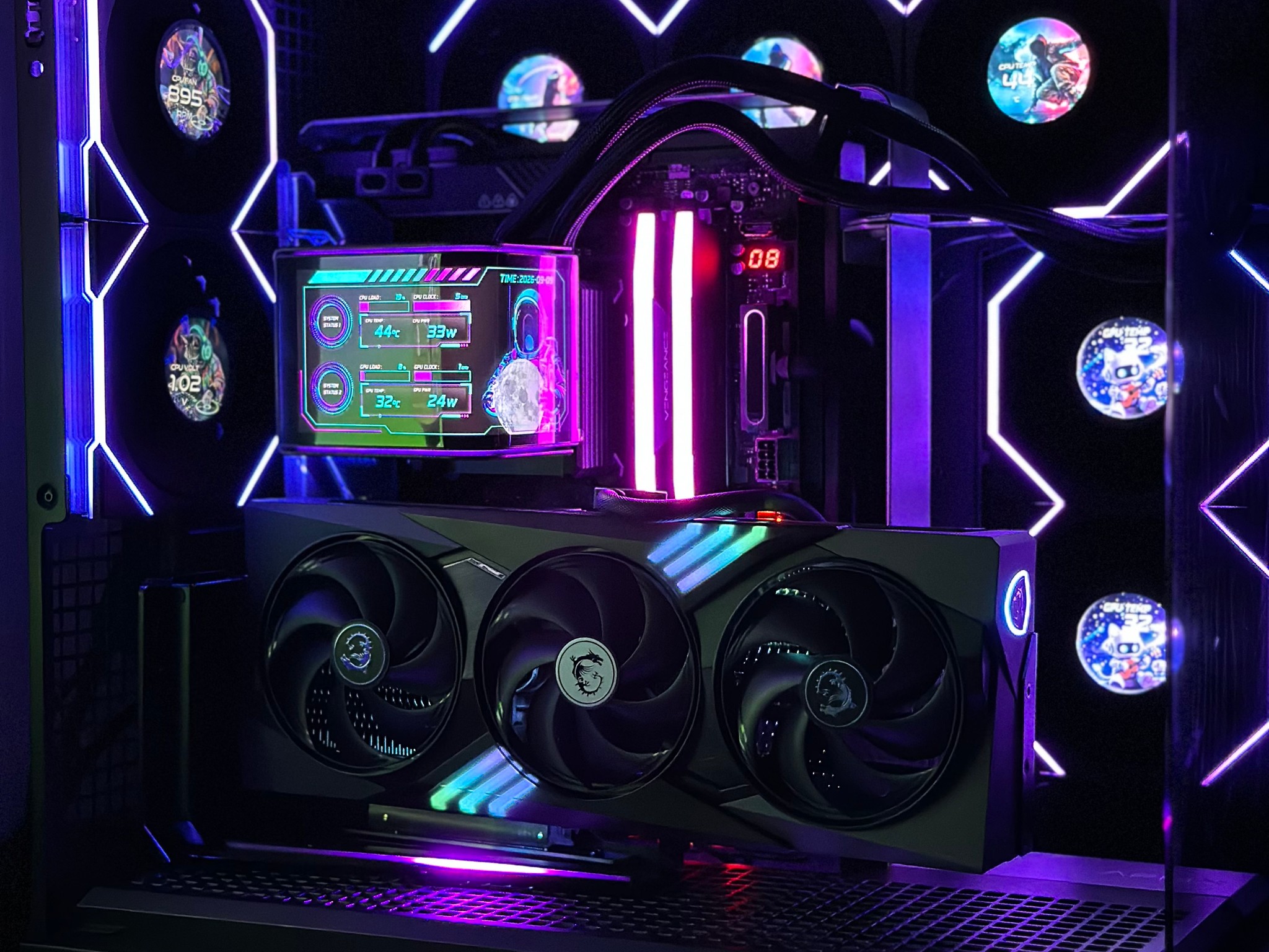 GeForce RTX 5070 Ti Custom Gaming PC - Ryzen 5 7600X3D