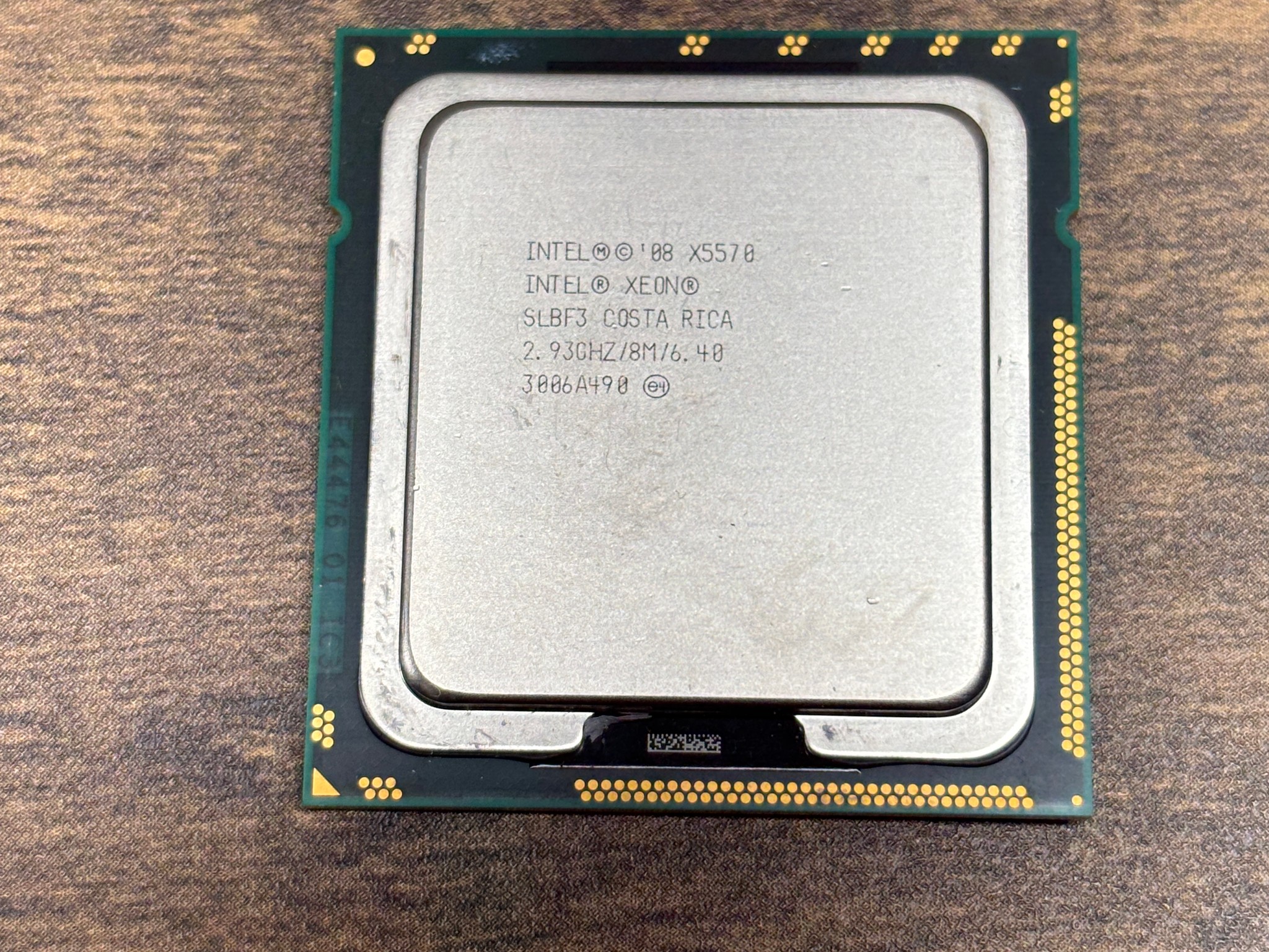 2x Intel Xeon X5570 2.93GHz Quad Core LGA 1366 CPUs – Tested Working