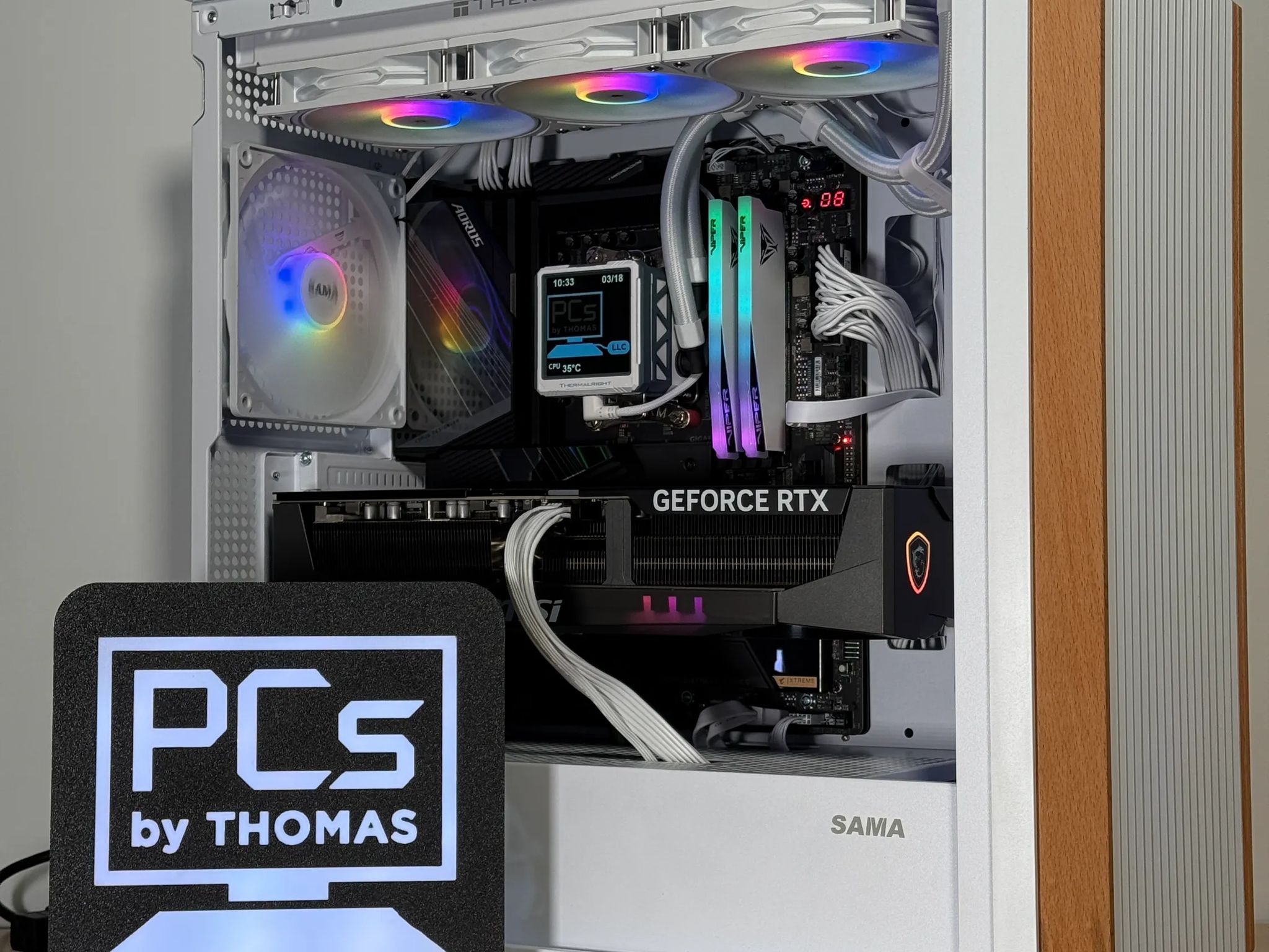 RTX 5090 Workstation/Gaming PC Ryzen 9950x3D 96GB DDR5 4TB NVME