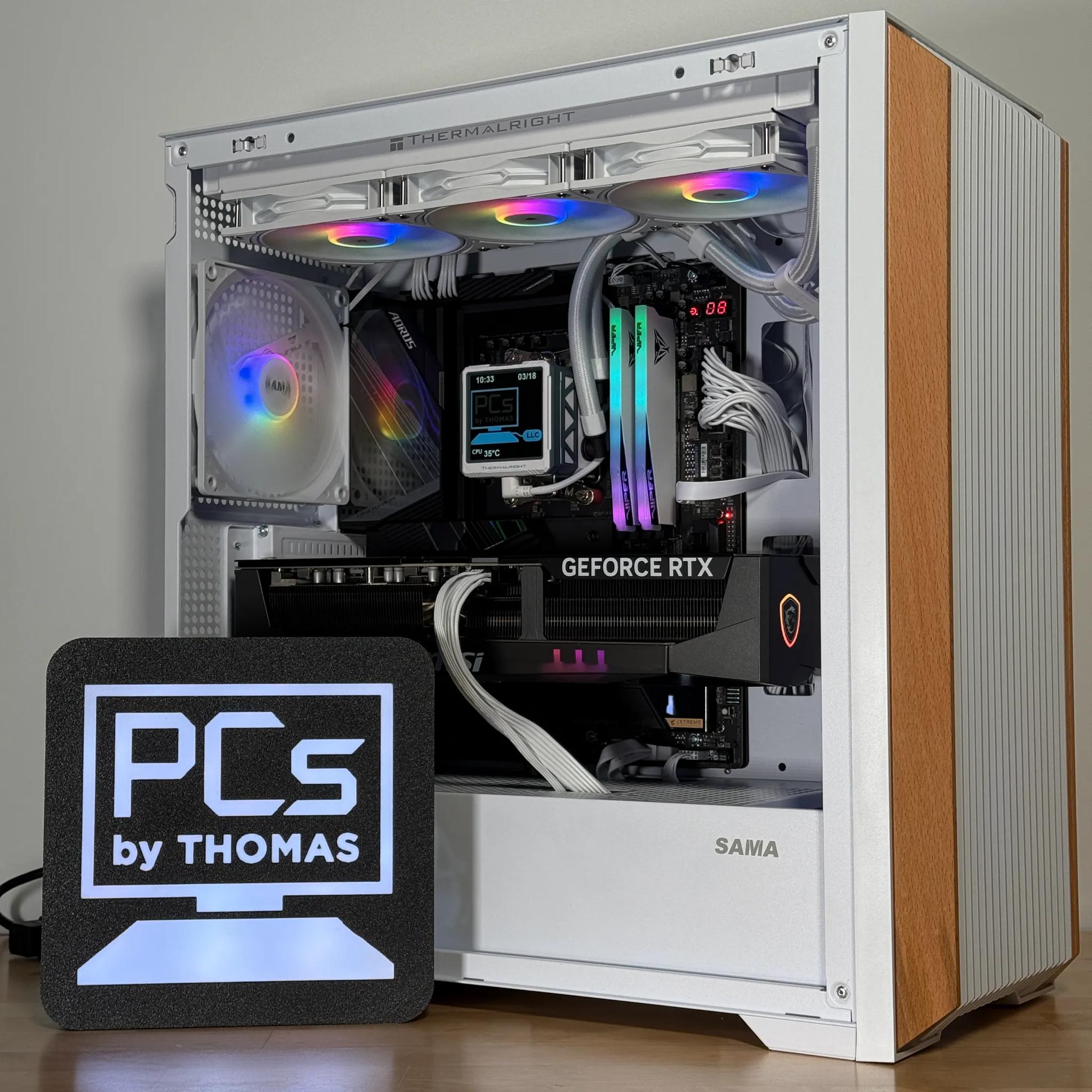 RTX 5090 Workstation/Gaming PC Ryzen 9950x3D 96GB DDR5 4TB NVME