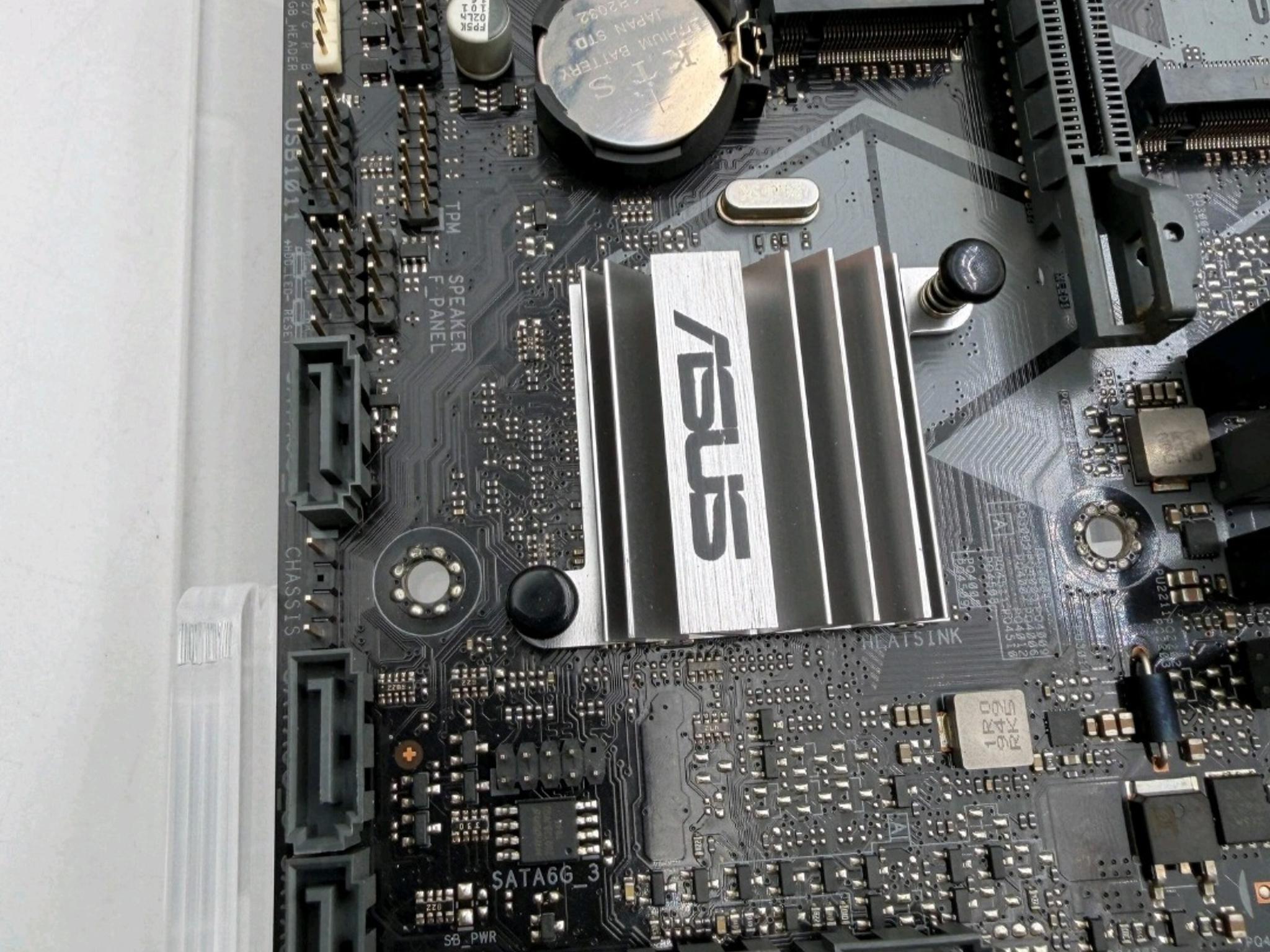 Asus Prime B360m-A motherboard with Intel i5 8500 preinstalled combo