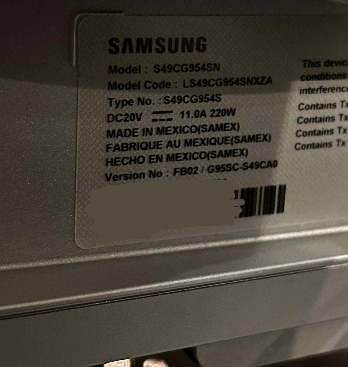 INSANE PRICE DROP - NEW (UNUSED) Samsung 49” Odyssey (240hz) OLED (5120x1440) 240Hz Curved Monitor