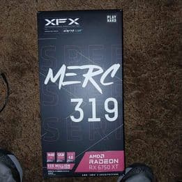 XFX Speedster MERC319 Radeon RX 6750XT Black Gaming
