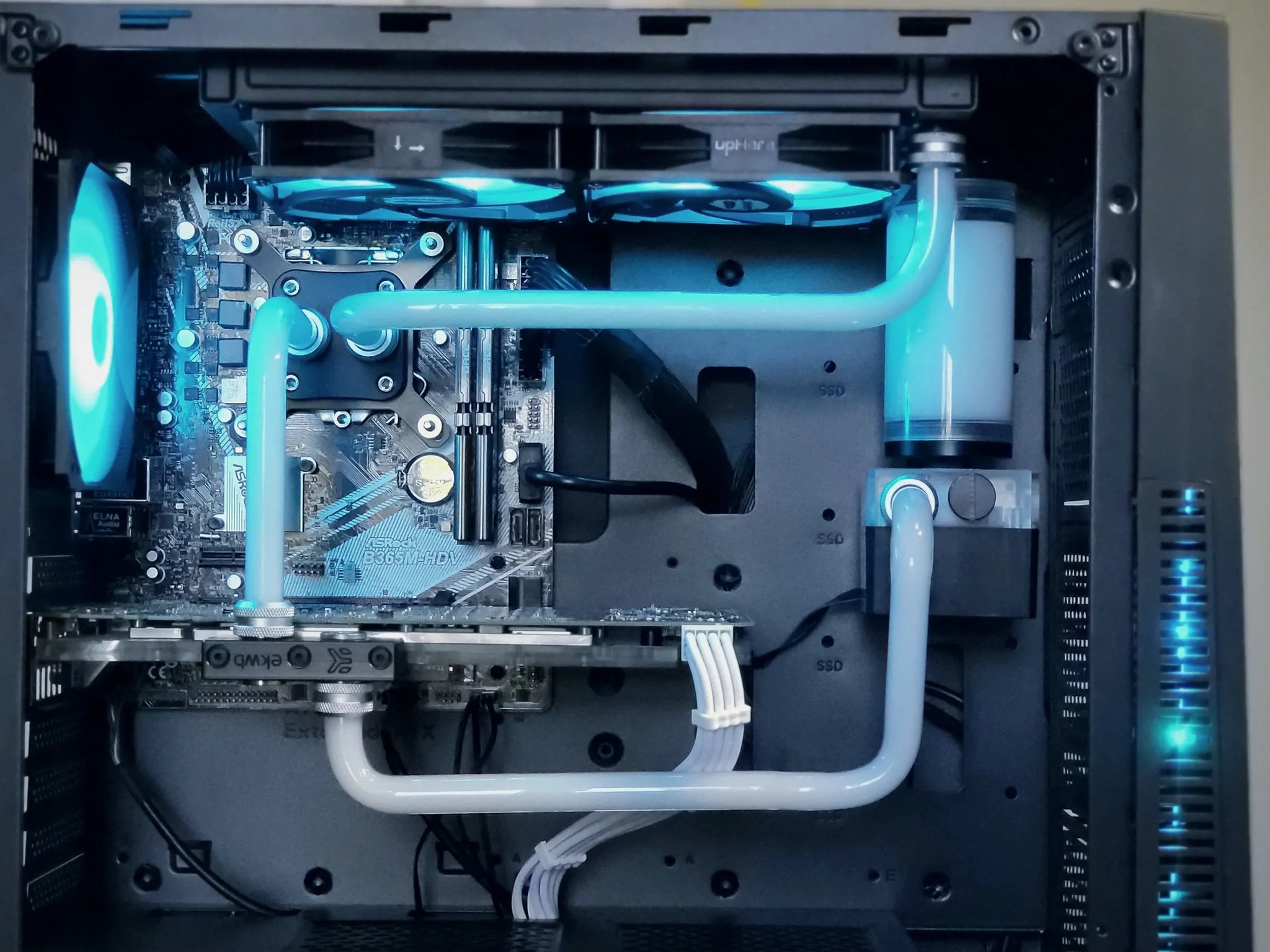 I7 8700/ GTX 1080 Gaming PC Computer Water Cooled 