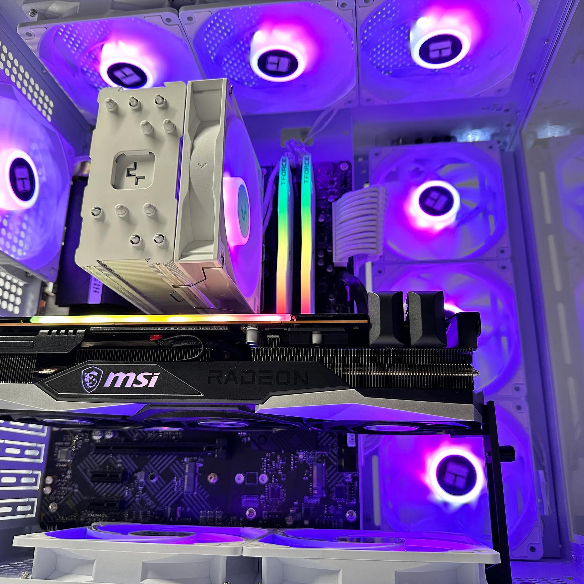 1440p-4K👑 Gaming PC🚀AMD RX 6800 16GB GDRR6⚡Intel 12600K 10-Core⚡32GB DDR4⚡1TB NVME