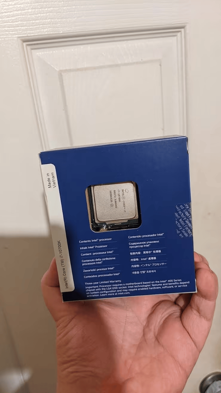 BNIB Intel Core i7-10700K