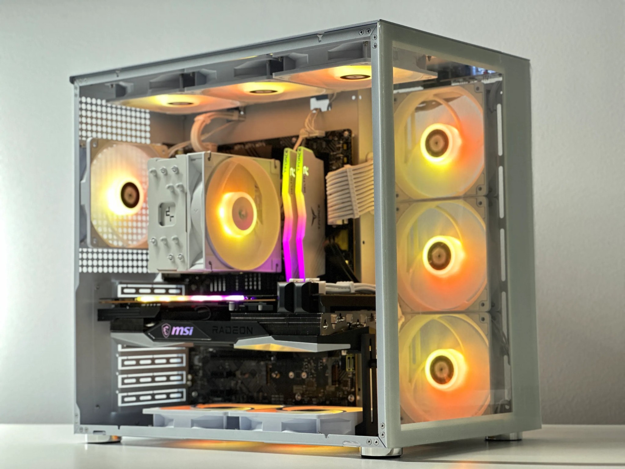 1440p-4K👑 Gaming PC🚀AMD RX 6800 16GB GDRR6⚡Intel 12600K 10-Core⚡32GB DDR4⚡1TB NVME