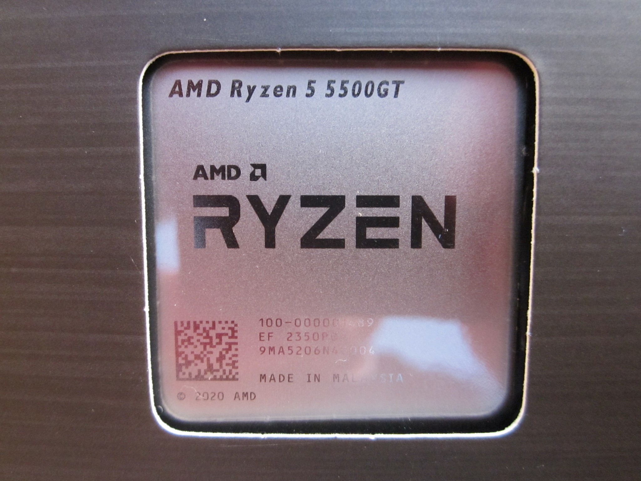 NEW! AMD Ryzen 5 5500GT 3.6/4.4 GHz AM4 CPU With Radeon Graphics