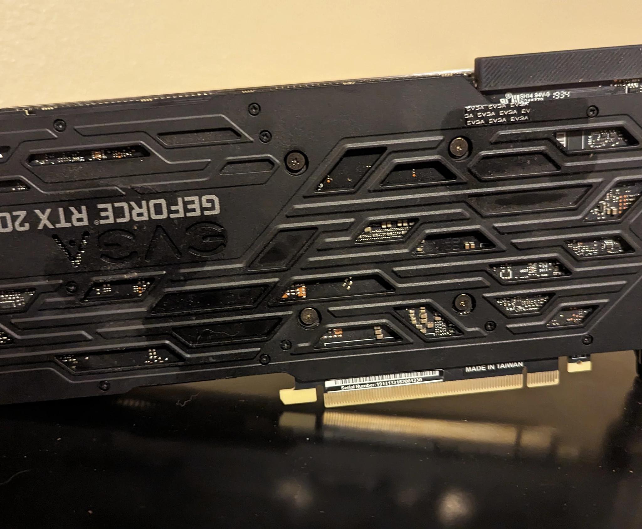EVGA NVIDIA GeForce RTX 2080 SUPER XC Ultra 8GB GDDR6 GPU 08G-P4-3183-KR