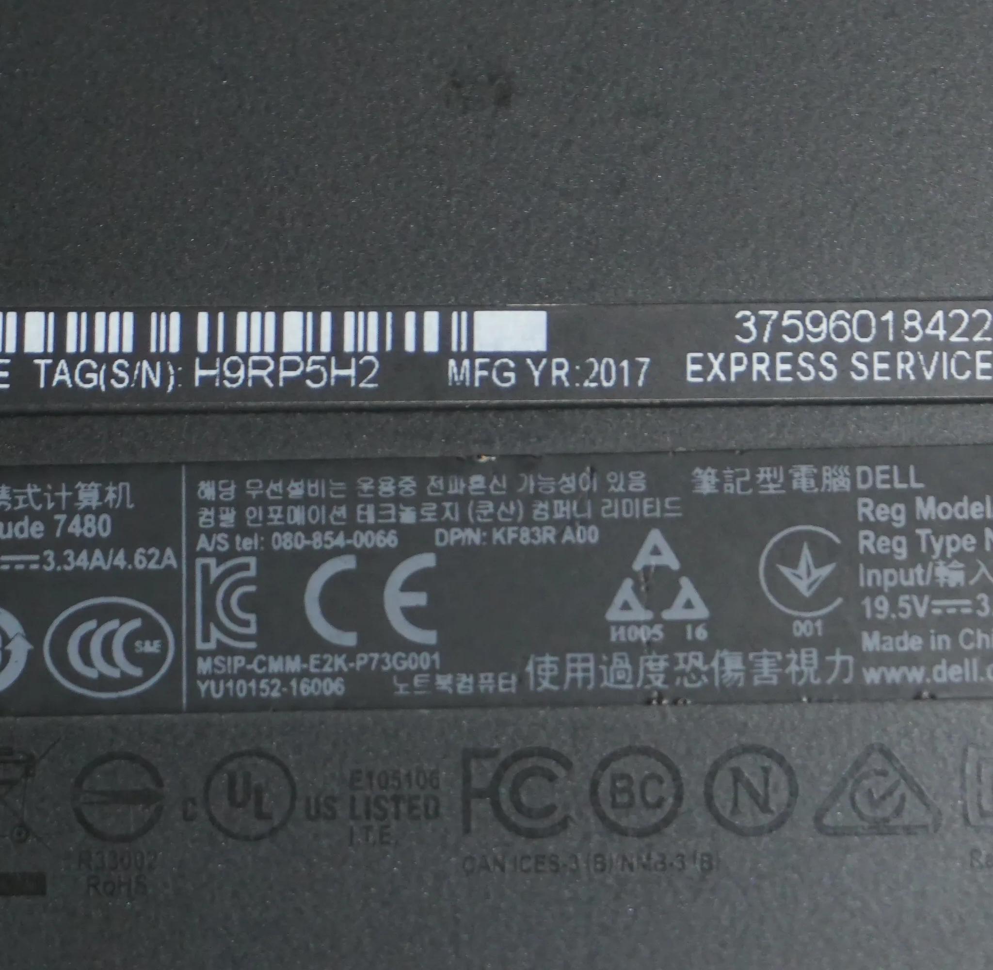 Dell Latitude 7480 Laptop | i5-7300U | 16GB RAM | 512GB SSD | Windows 11