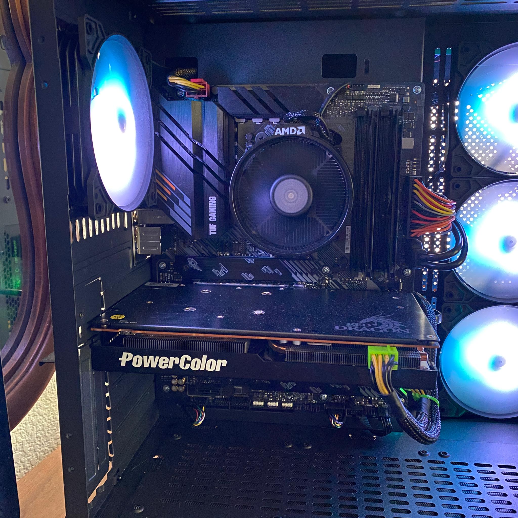 AMD Ryzen 5 2600, 32GB RAM, 512GB NVME + 2TB HDD,  RX 5600 XT 6GB